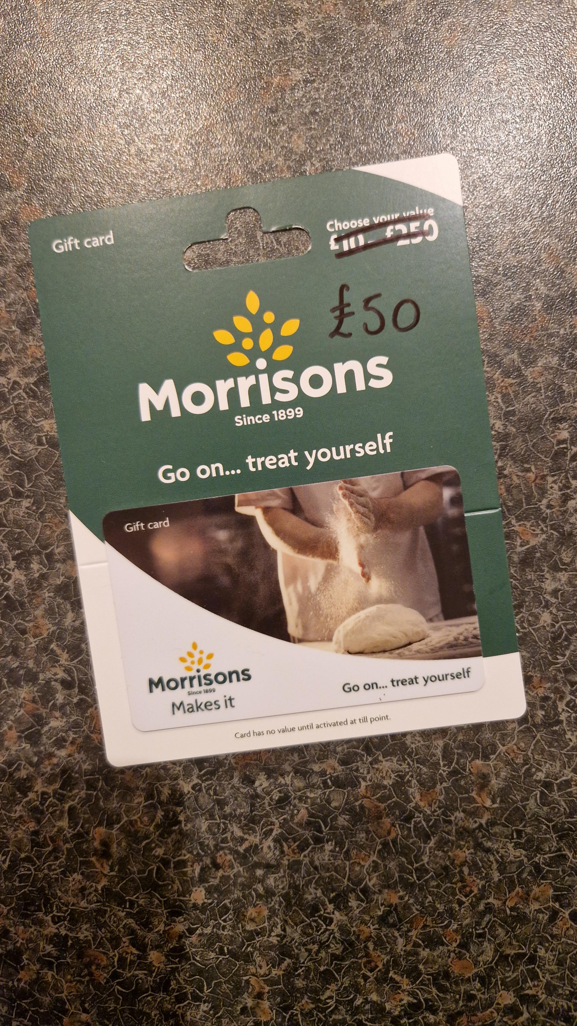How would you spend a £50 Morrisons voucher? r/CasualUK
