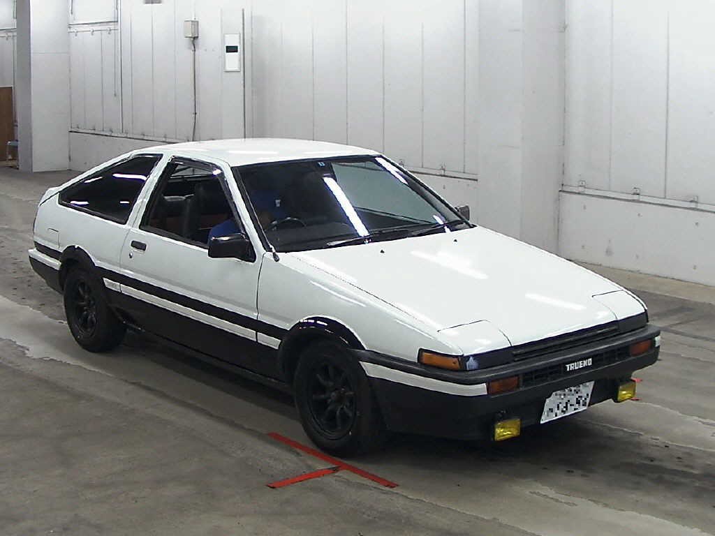 The Japanese AE86, 19841987 Toyota Sprinter Trueno GTApex r/initiald