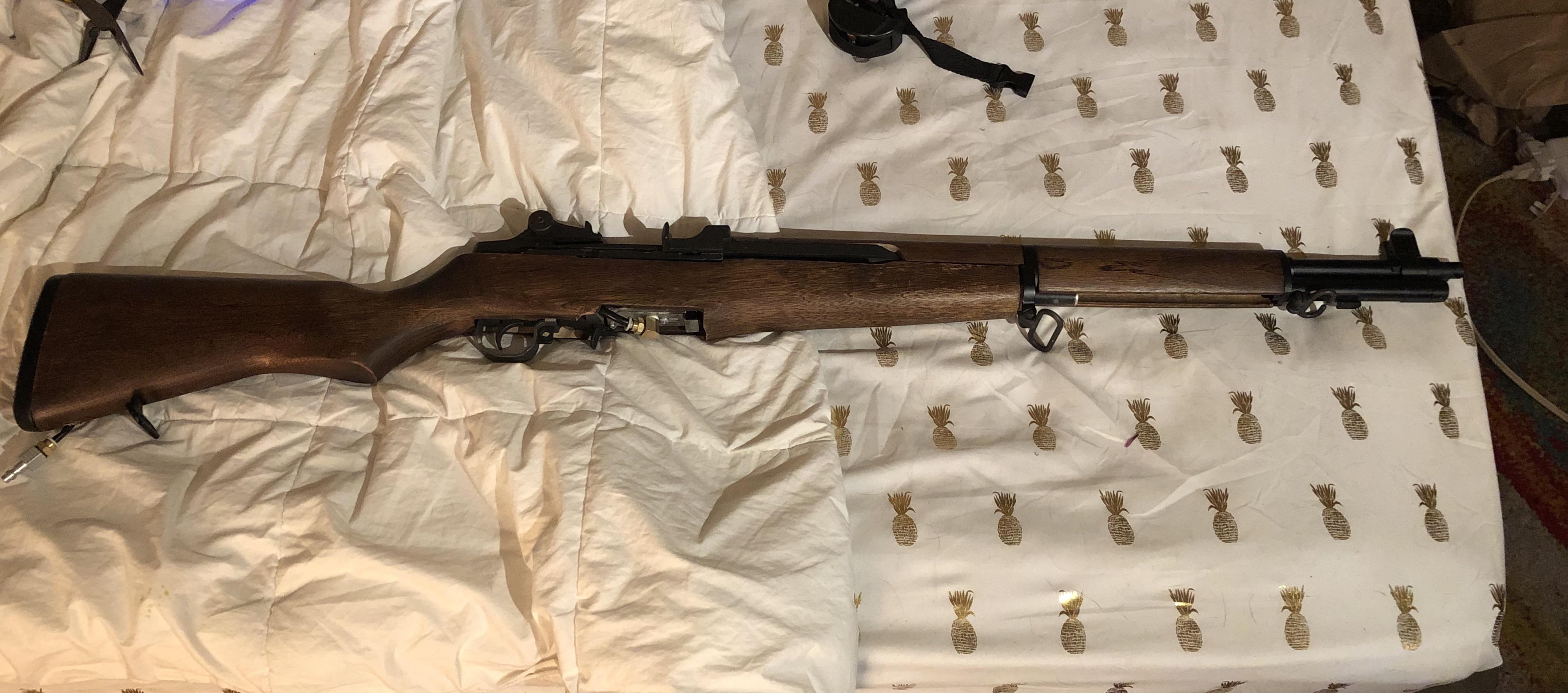 About 9598 done with my Gbb M1 Garand (we m14+ics m1 garand) r/airsoft
