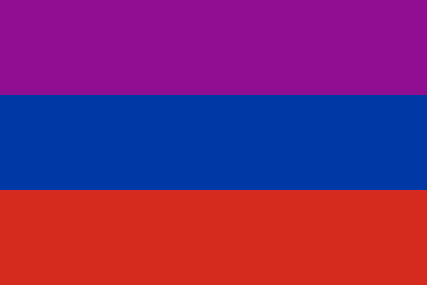 Flag of the Uskaria People's Republic *first flag that has purple* r
