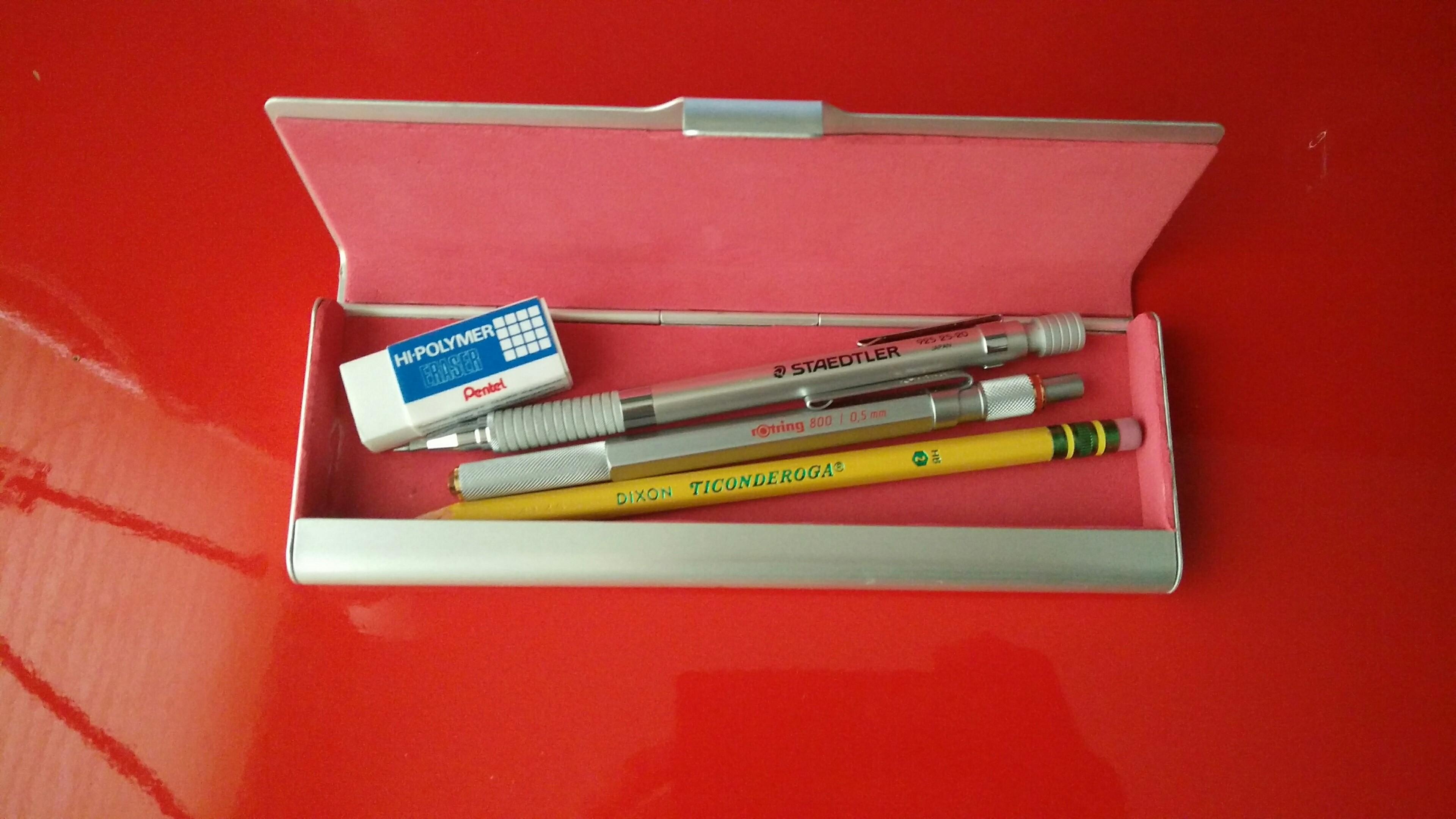 Aluminum Muji Pencil Case r/mechanicalpencils