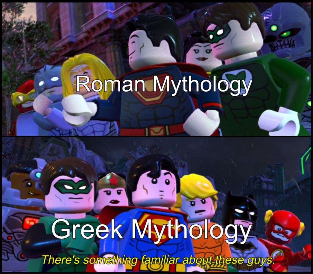 Pretty sure this is what the Romans did with Greek Mythology u/thats