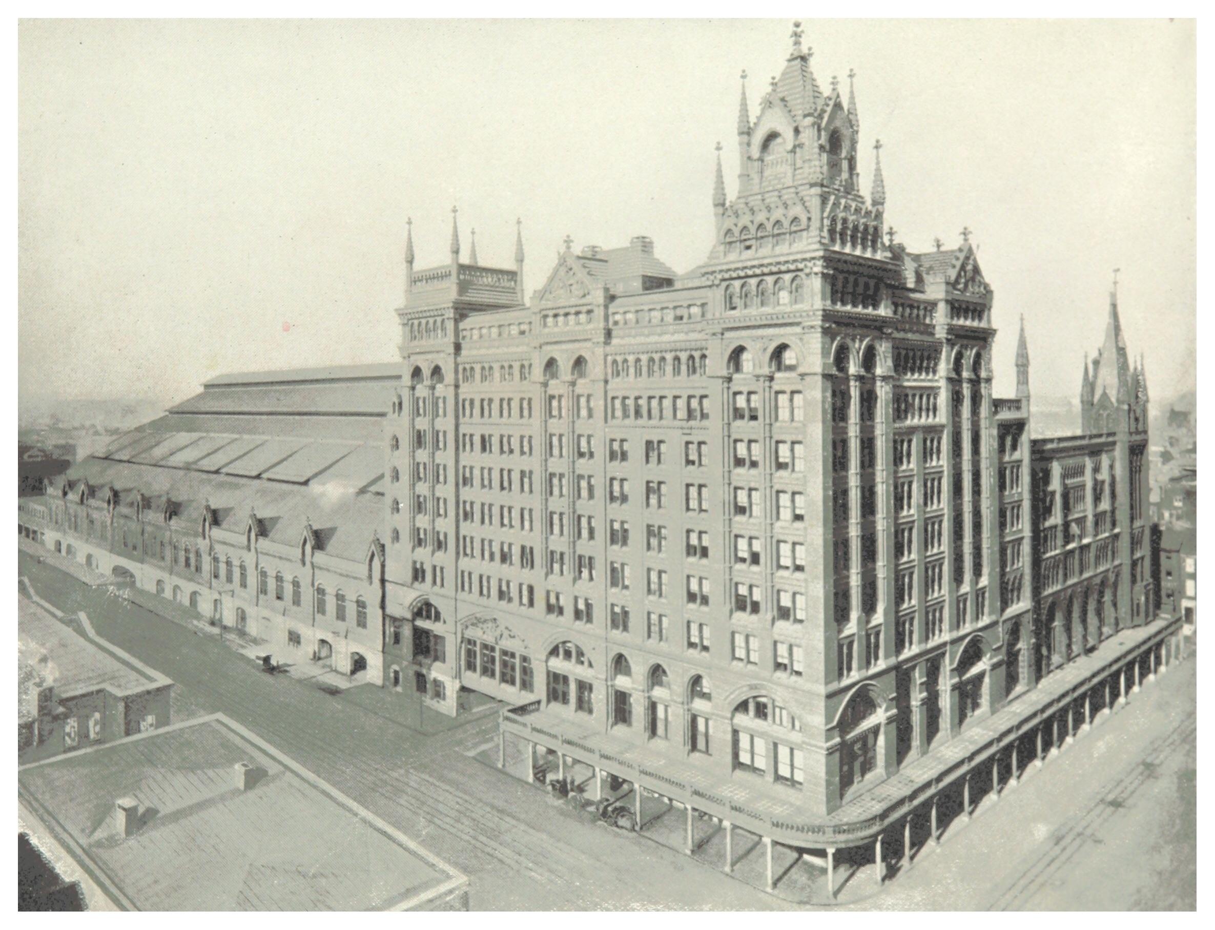 Broad Street Station, Philadelphia (1897); Completed in 1893 (once the