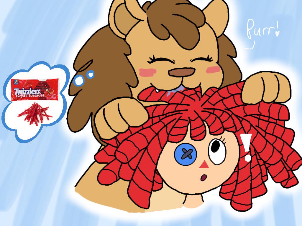 Twizzler Hair! r/TheDigitalCircus