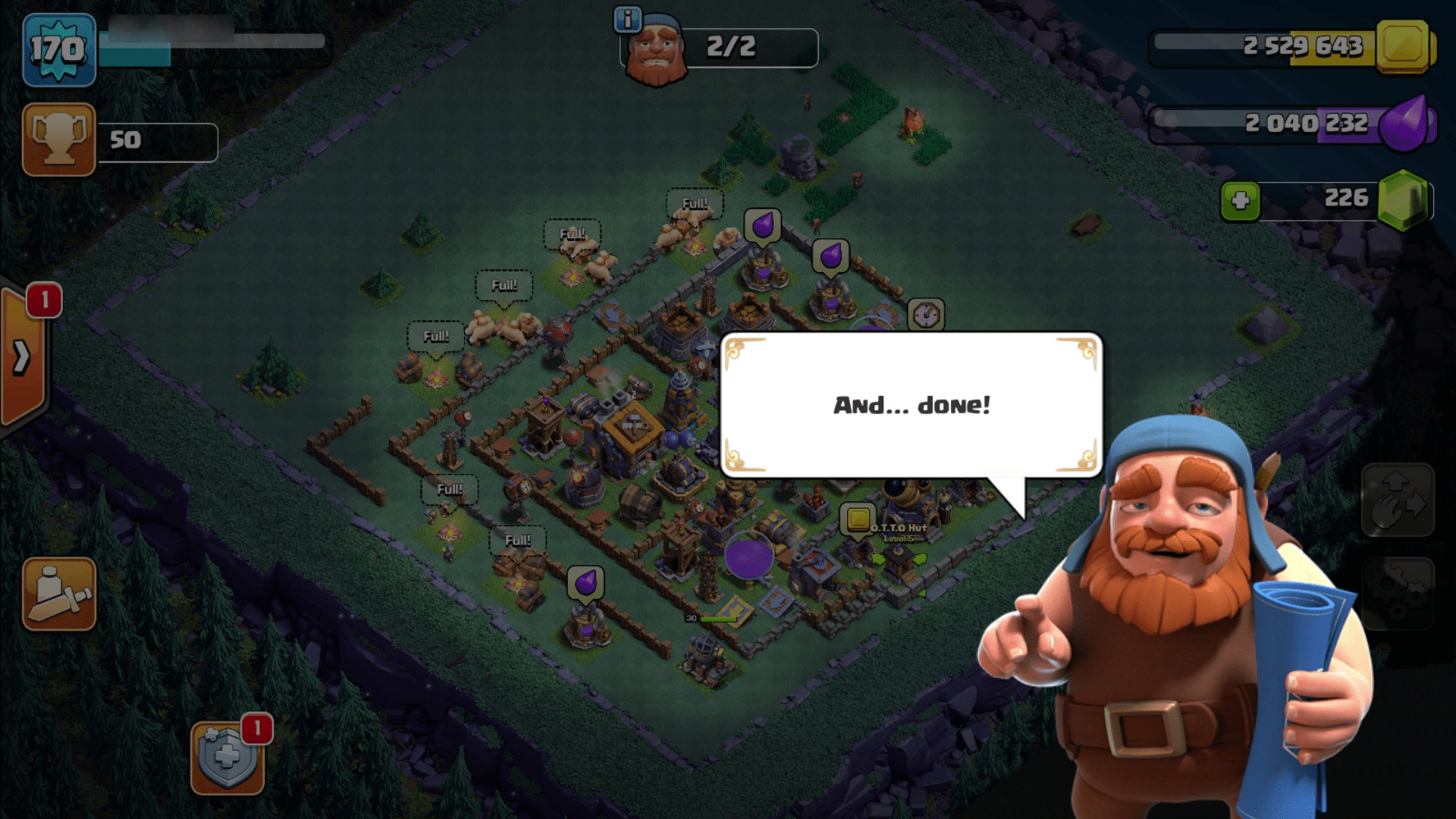 [BUILDER] Got Otto Hut in BB without attacking or spending money! r