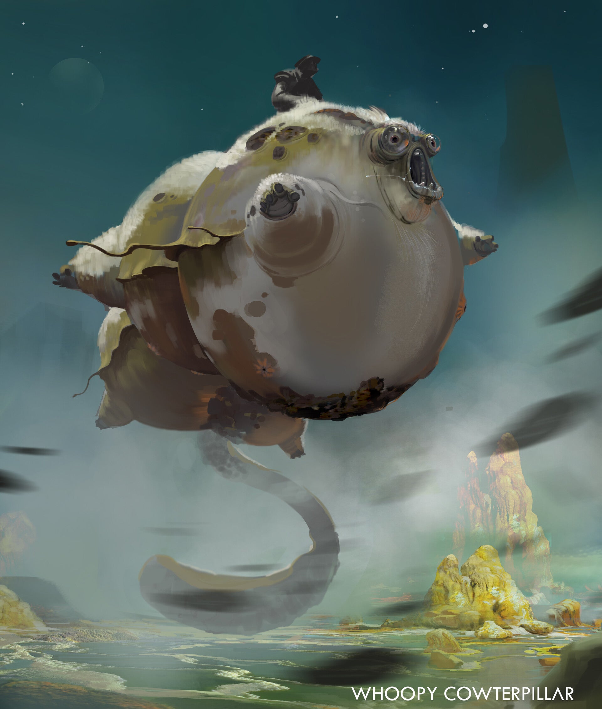 Gasbags concept art, im glad we have the one that we do.. ARK