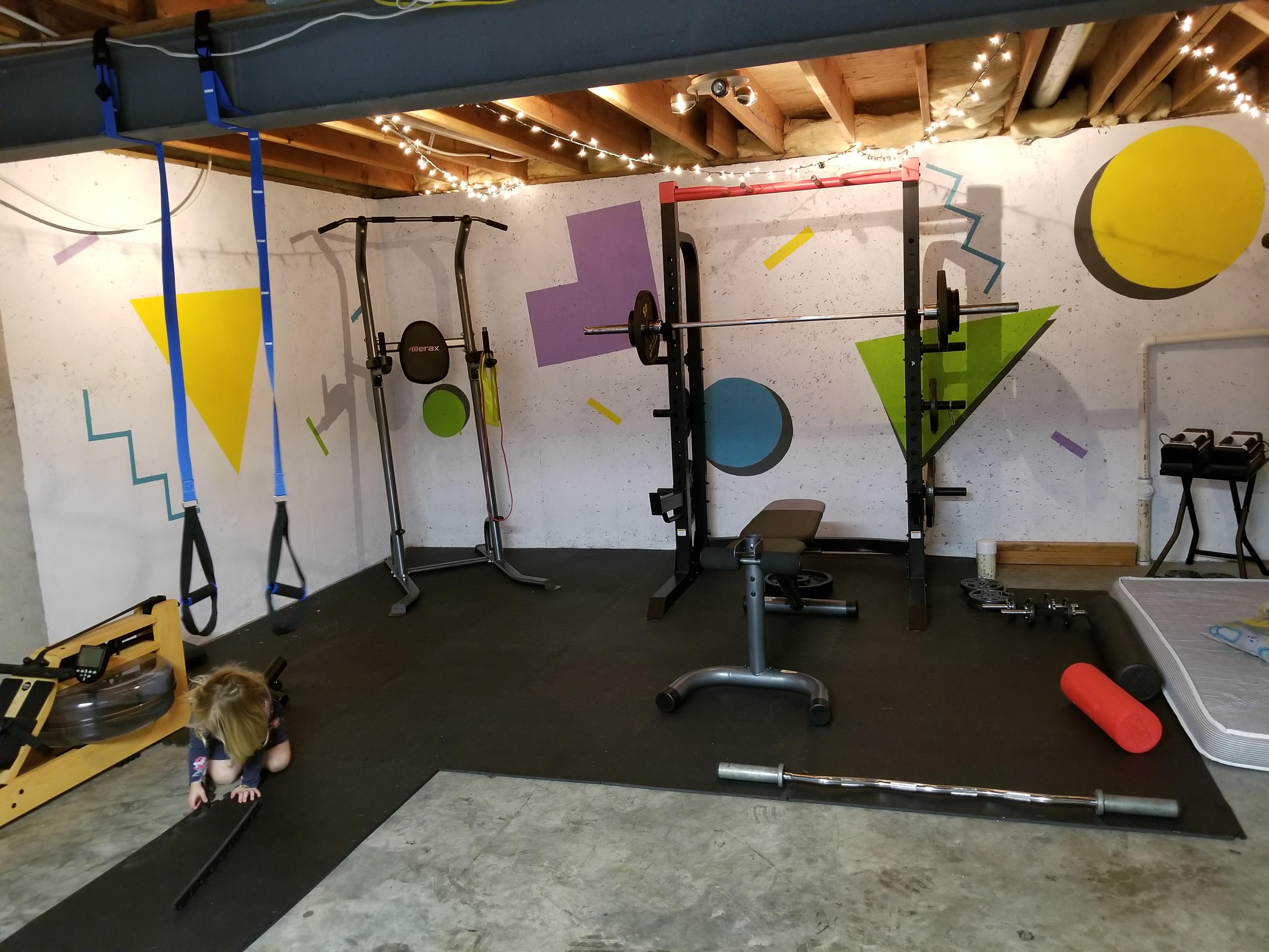 My partner painted our gym 👌 r/homegym