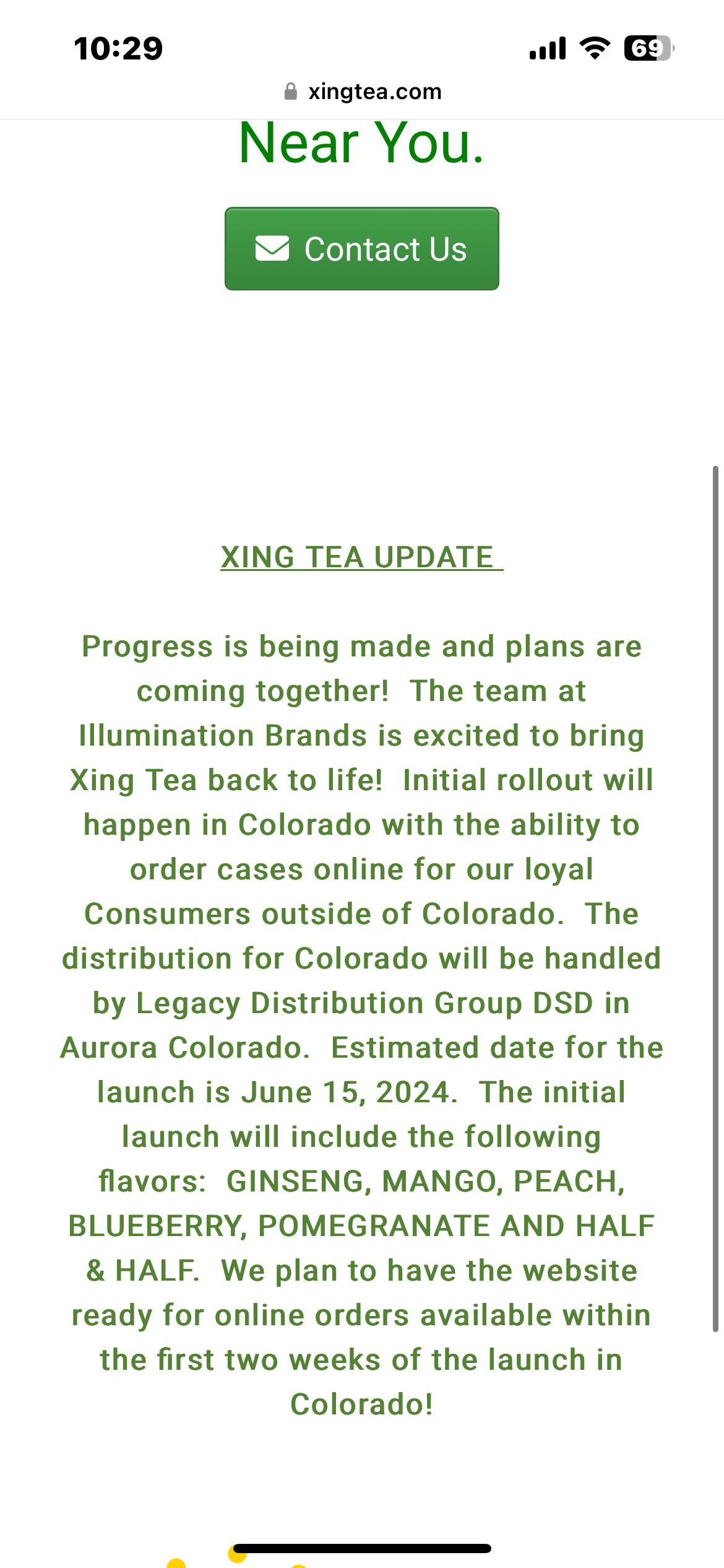 Xing Tea is Finally Returning! r/Denver