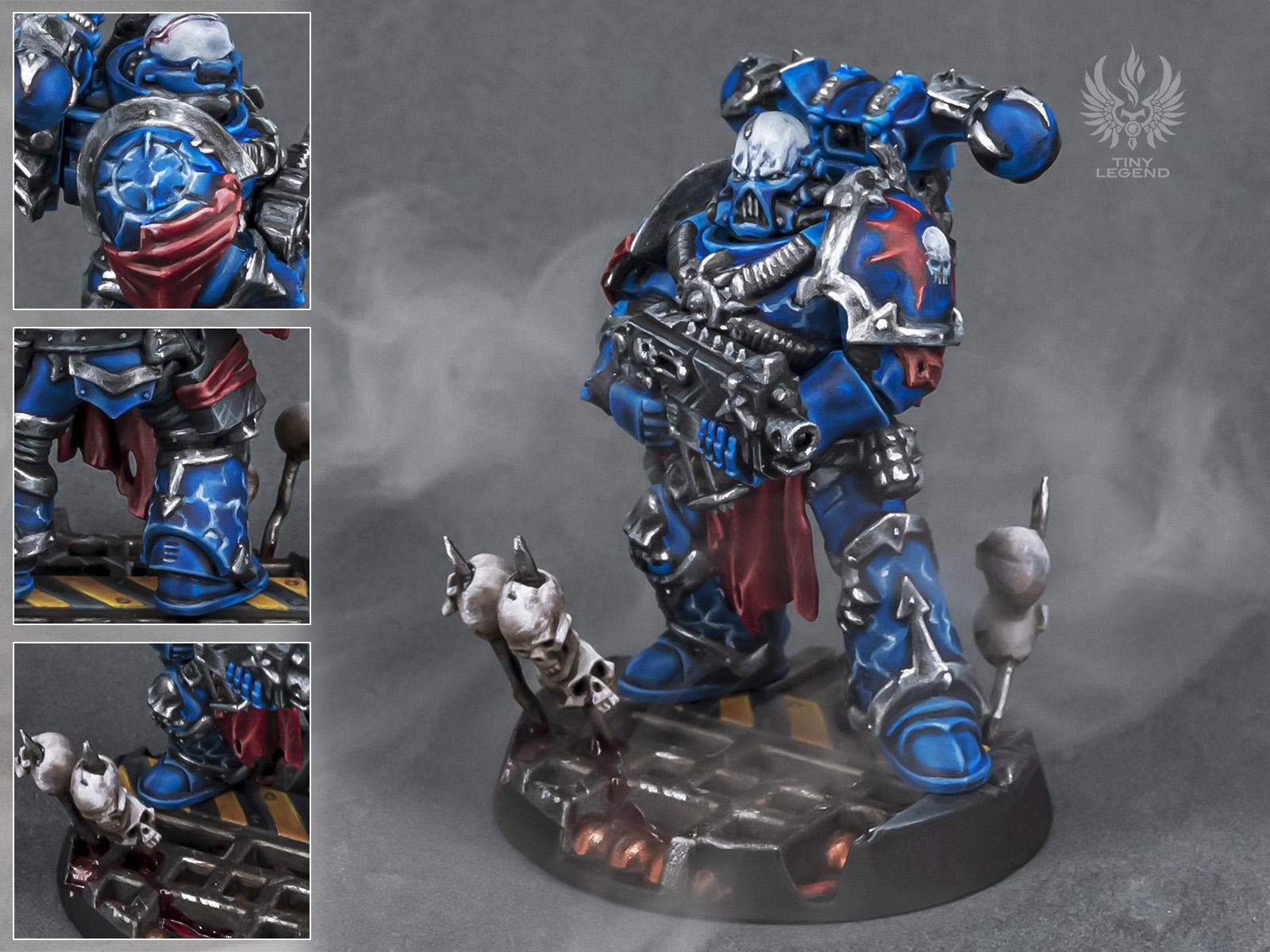 More progress on my contemptor 💀🦇 NightLords