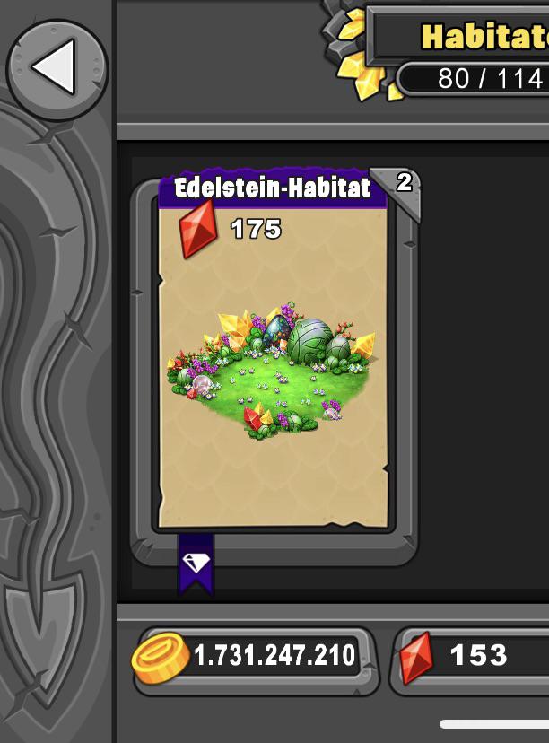 Gems habitat more expensive? r/dragonvale