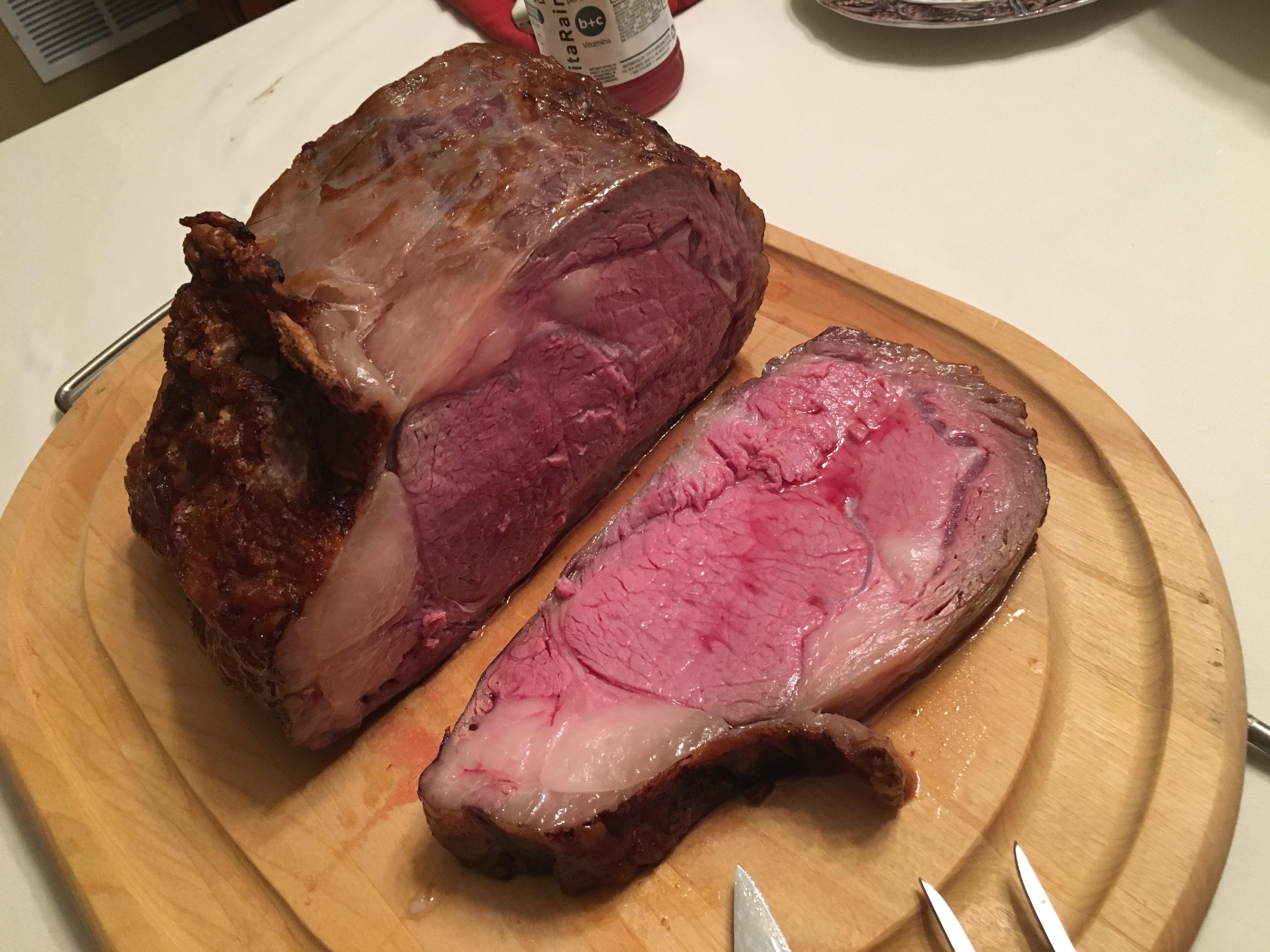 Convinced the family that a Prime Grade Prime Rib would be superior to