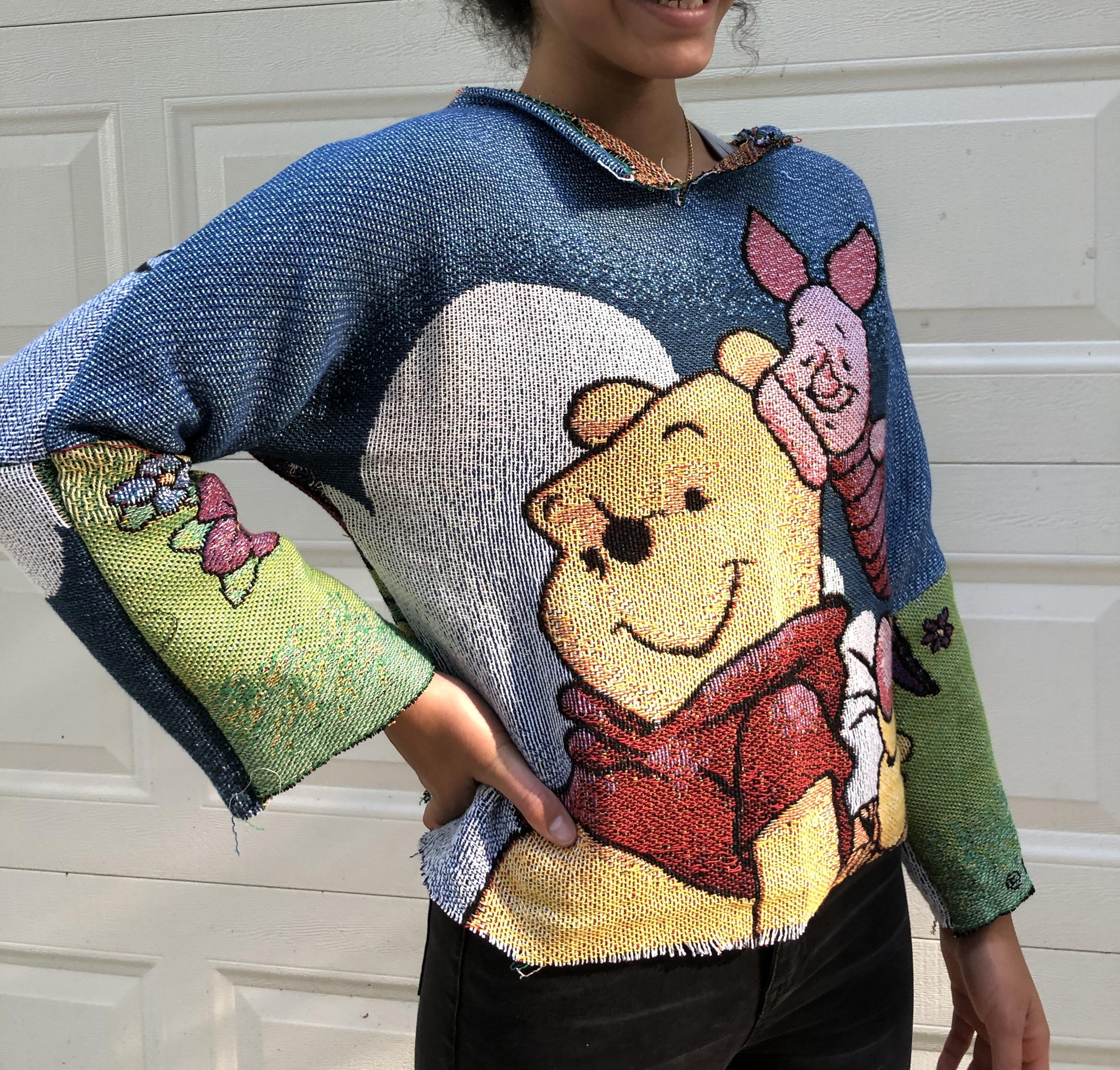[ADVERT] Winnie the Pooh Blanket Sweater handmade by me ) fits size