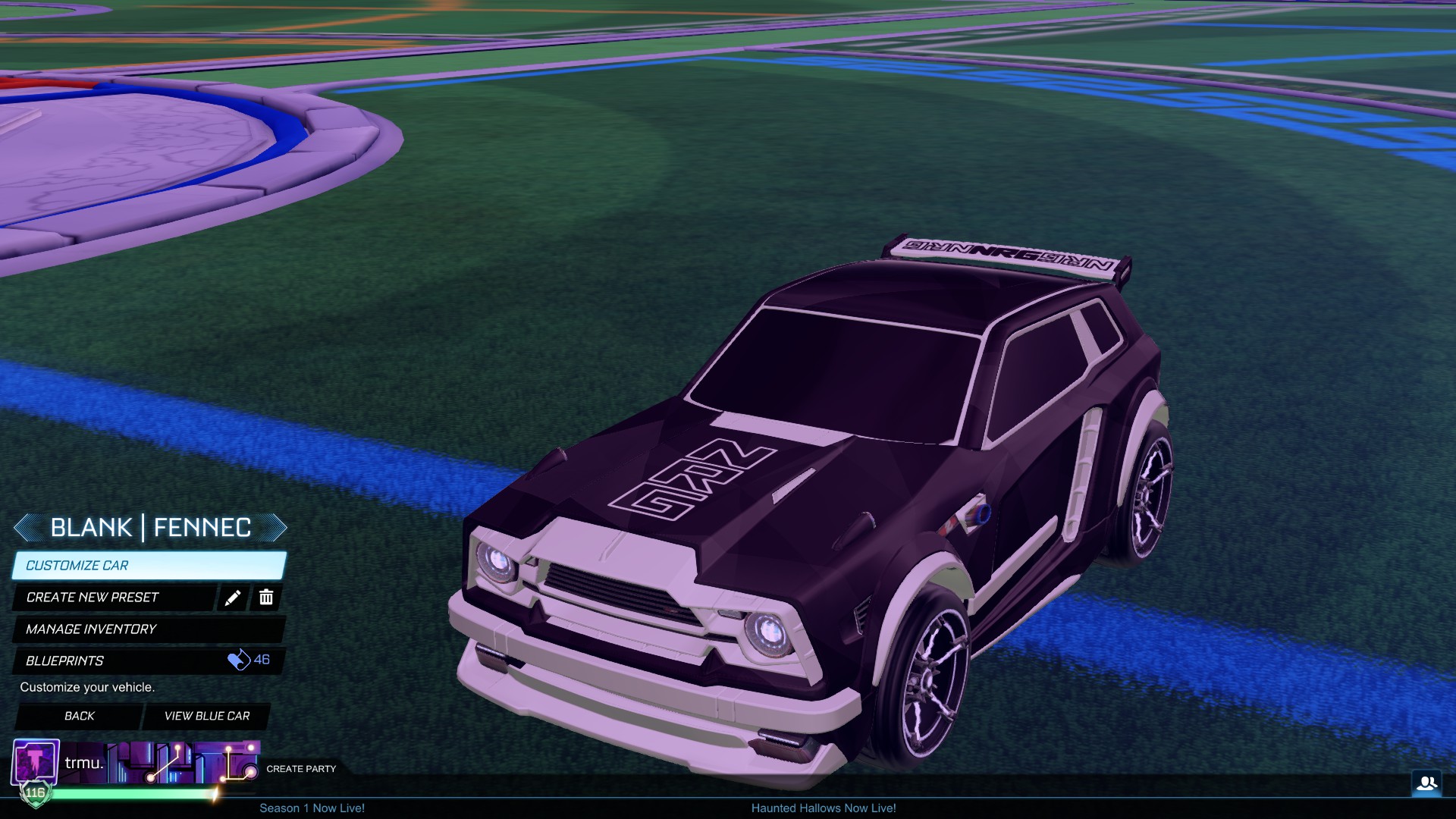 Custom NRG Fennec Decal I Made (AlphaConsole) r/RocketLeagueMods