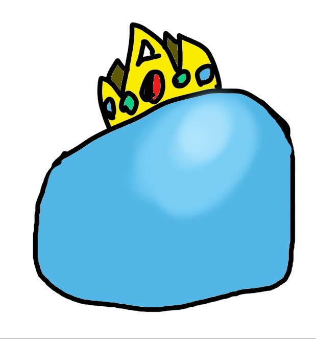 King slime 👑🔵 r/Terraria