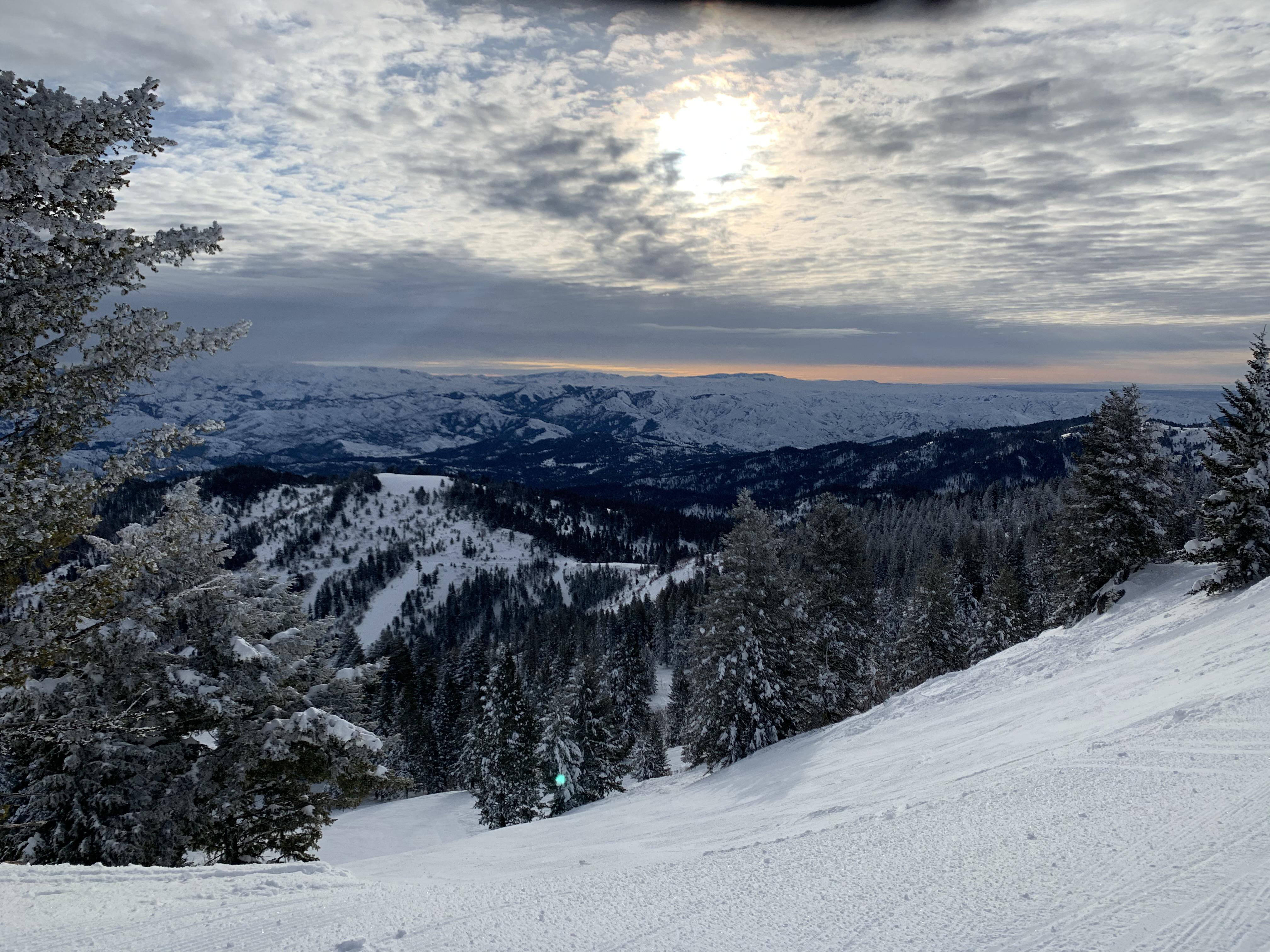 Backside of Bogus Basin, Boise, Idaho r/skiing