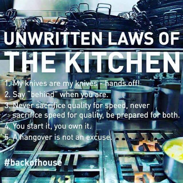 For all the FNG "Chefs" out there. r/KitchenConfidential