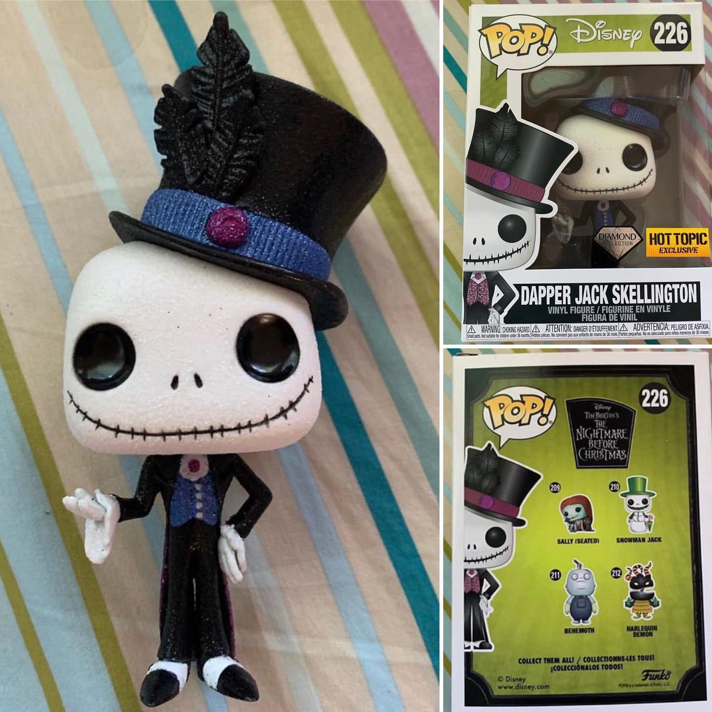 Coming Soon Hot Topic Exclusive Diamond Dapper Jack Skellington! This