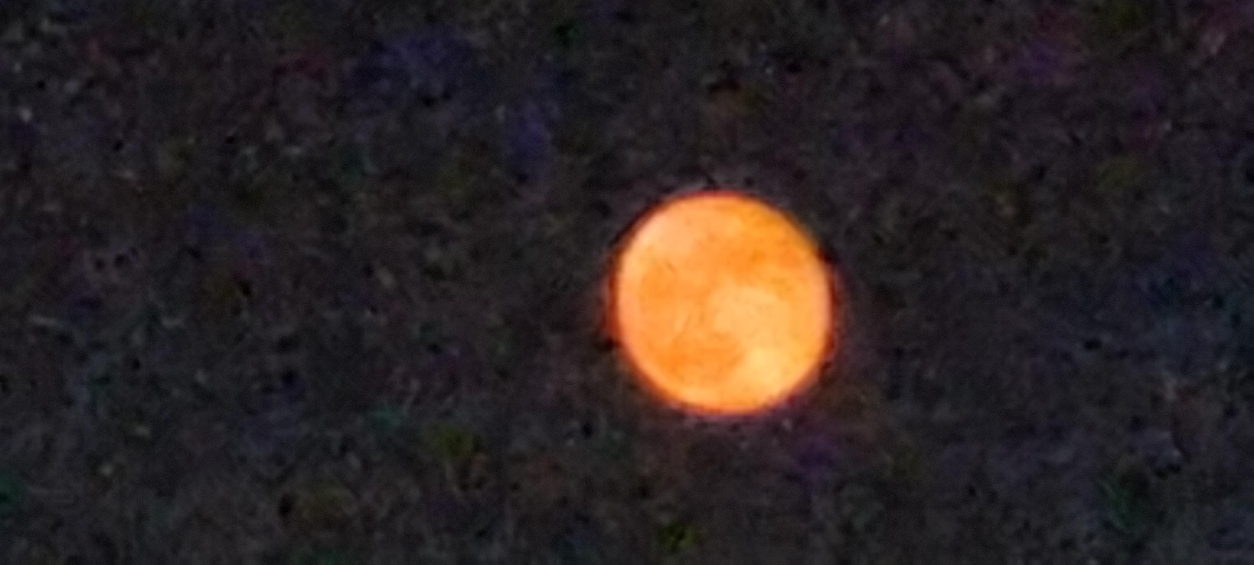 If you can guys see the moon, just have a look. Its looks beautiful. A