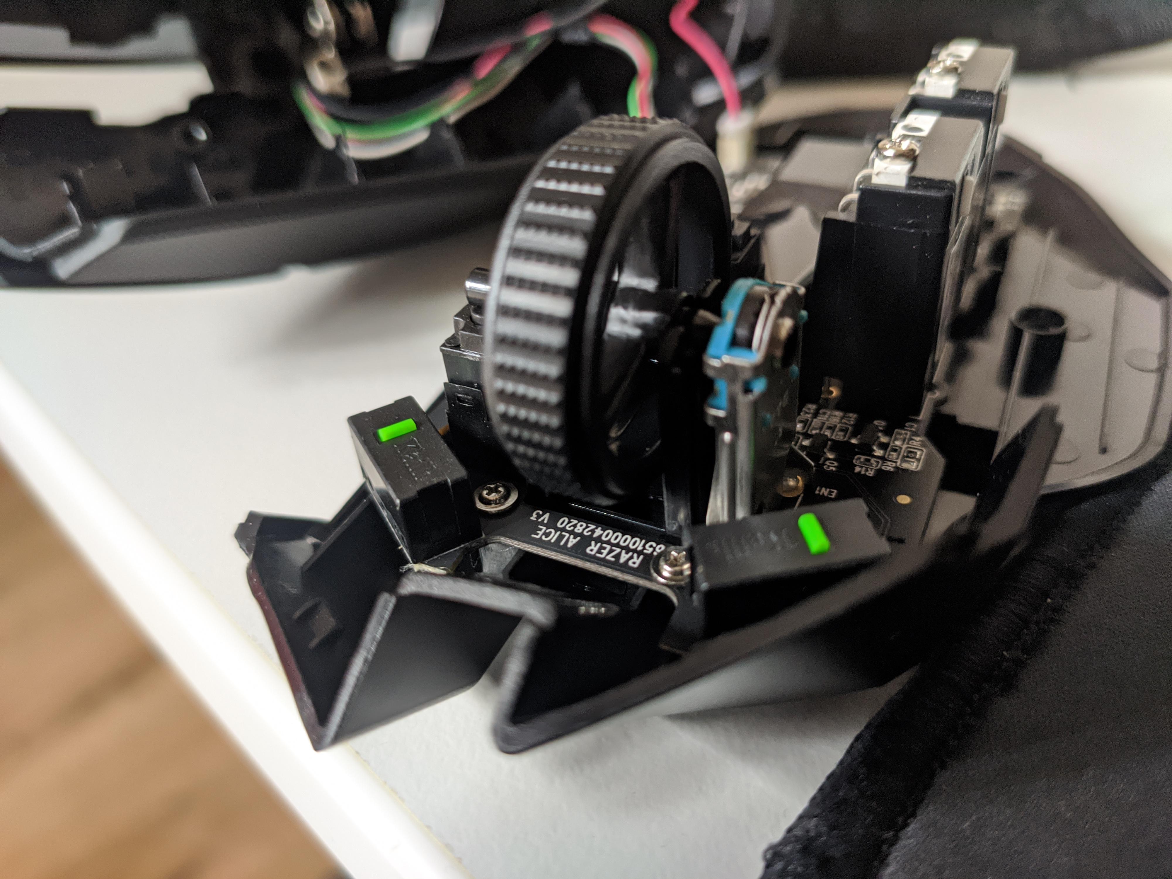 Razer Basilisk X Hyperspeed with Kailh switches from factory r