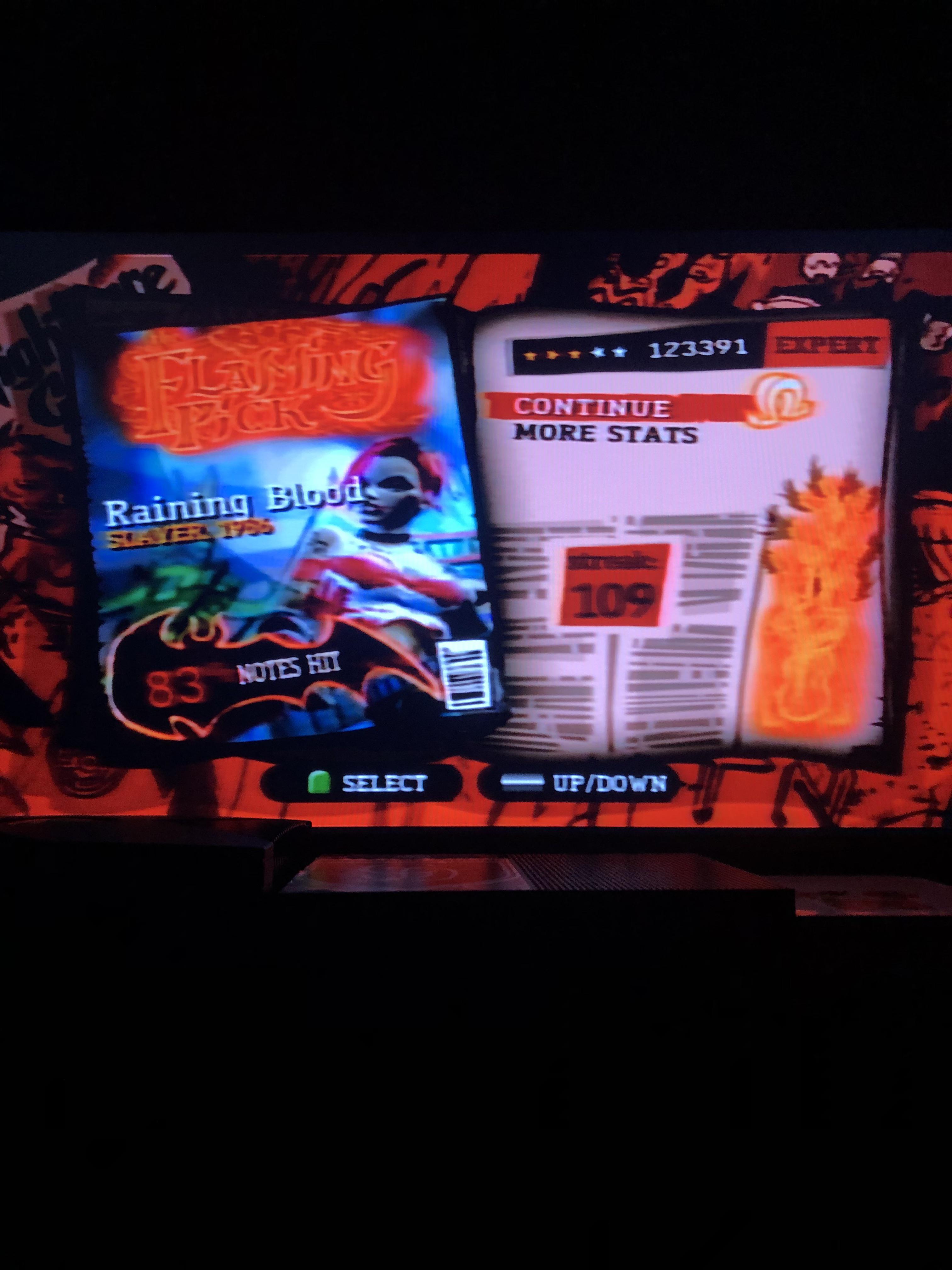 Finally beat raining blood on expert r/GuitarHero