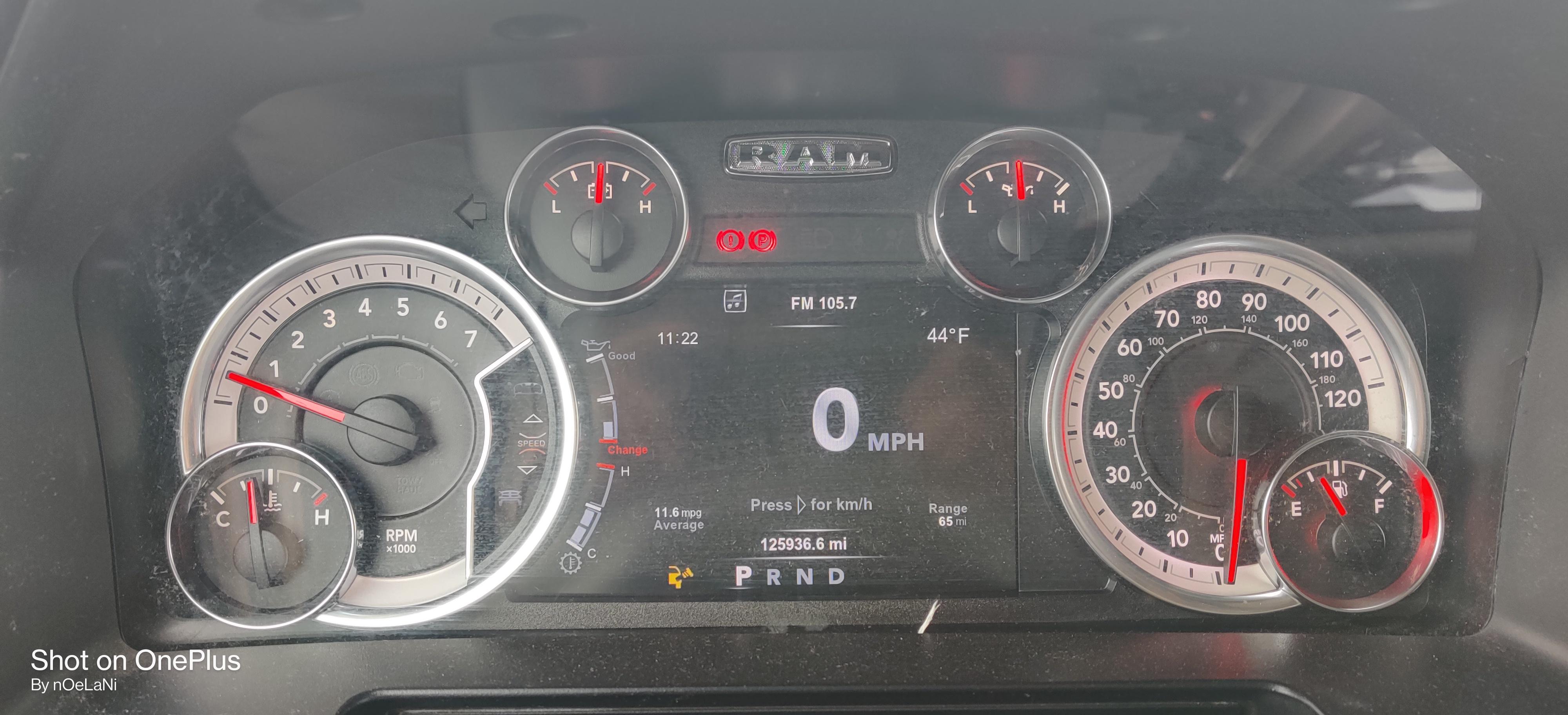 Gas cap light on r/ram_trucks