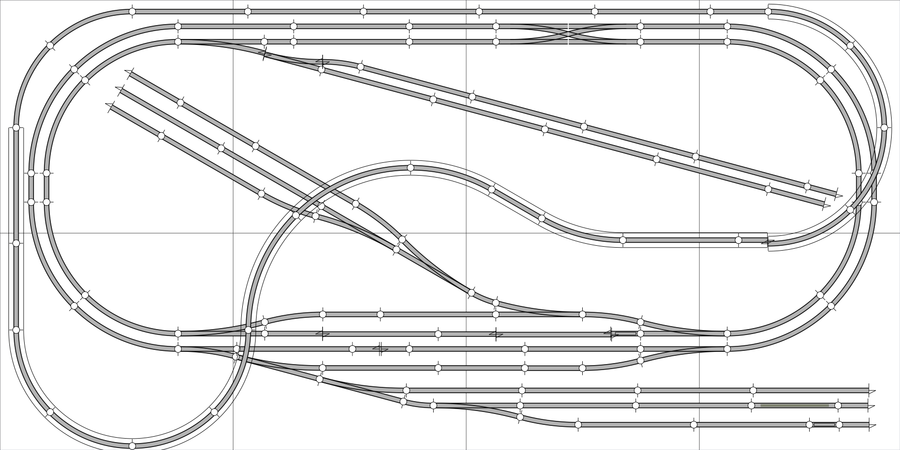 What do you think of my latest nscale track plan? modeltrains