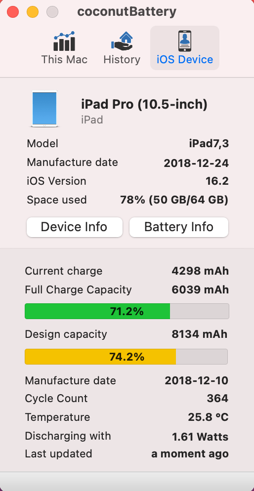 Battery capacity dropped significantly after cold temp r/ipad