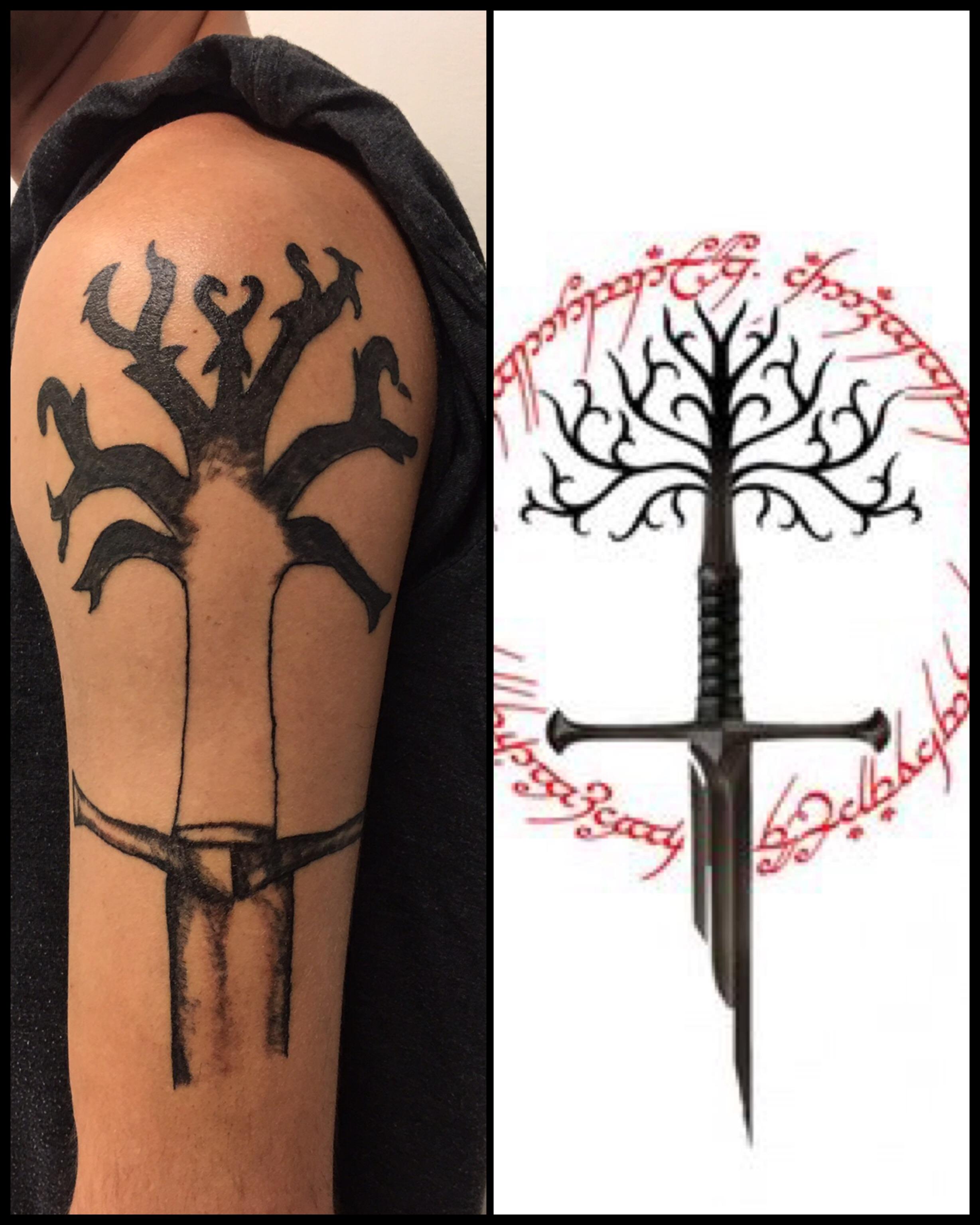 822 best Lotr Tattoo images on Pholder Lotr, Tattoos and Lordoftherings