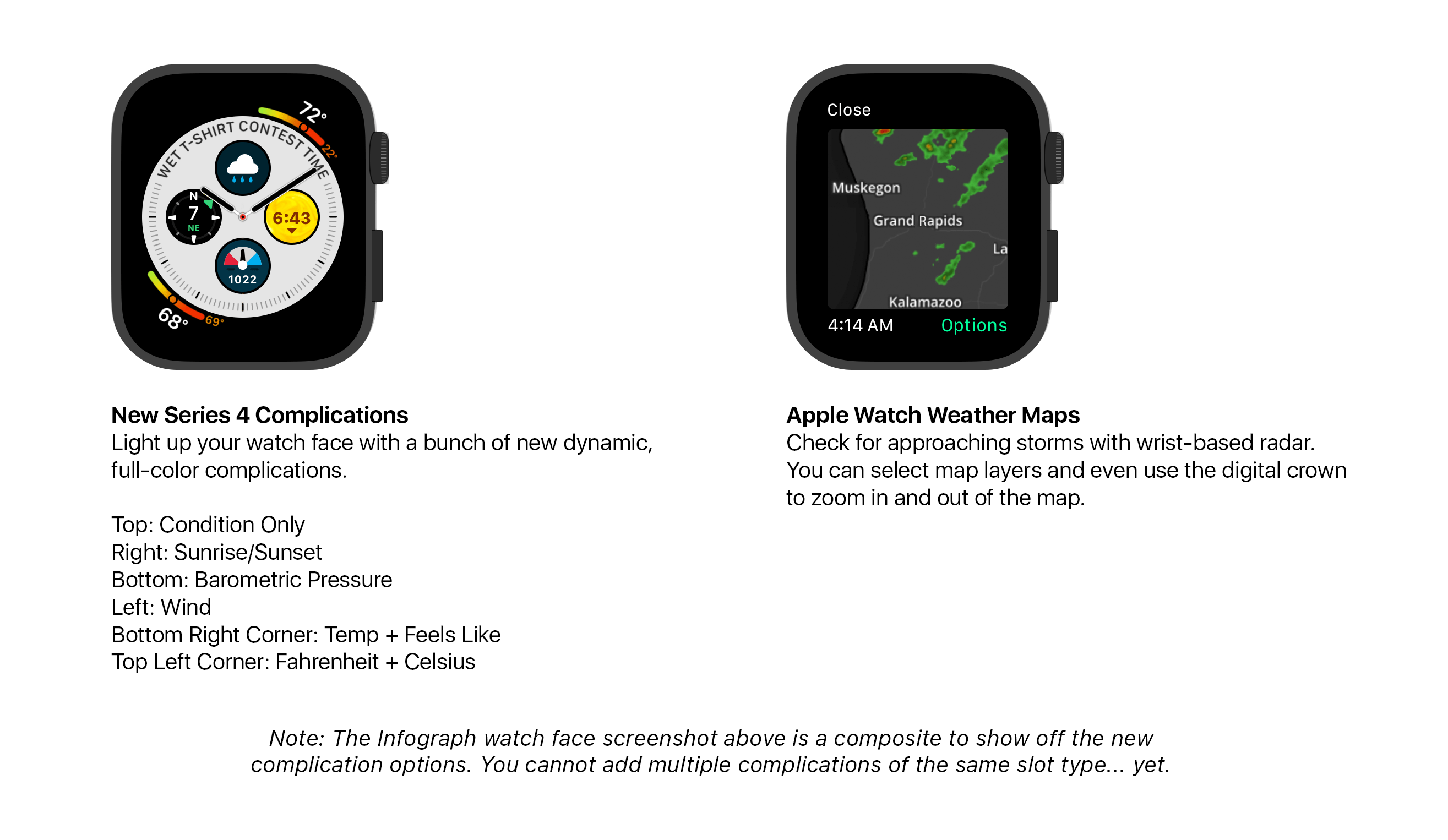 Carrot weather for apple watch archlader