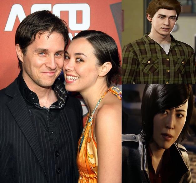 The voice actors for SpiderMan/Peter (Yuri Lowenthal) and Yuri