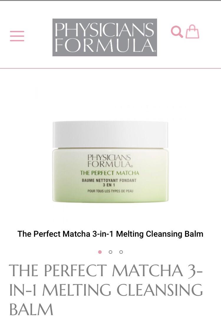 [product question] Thoughts on new physicians formula matcha cleansing