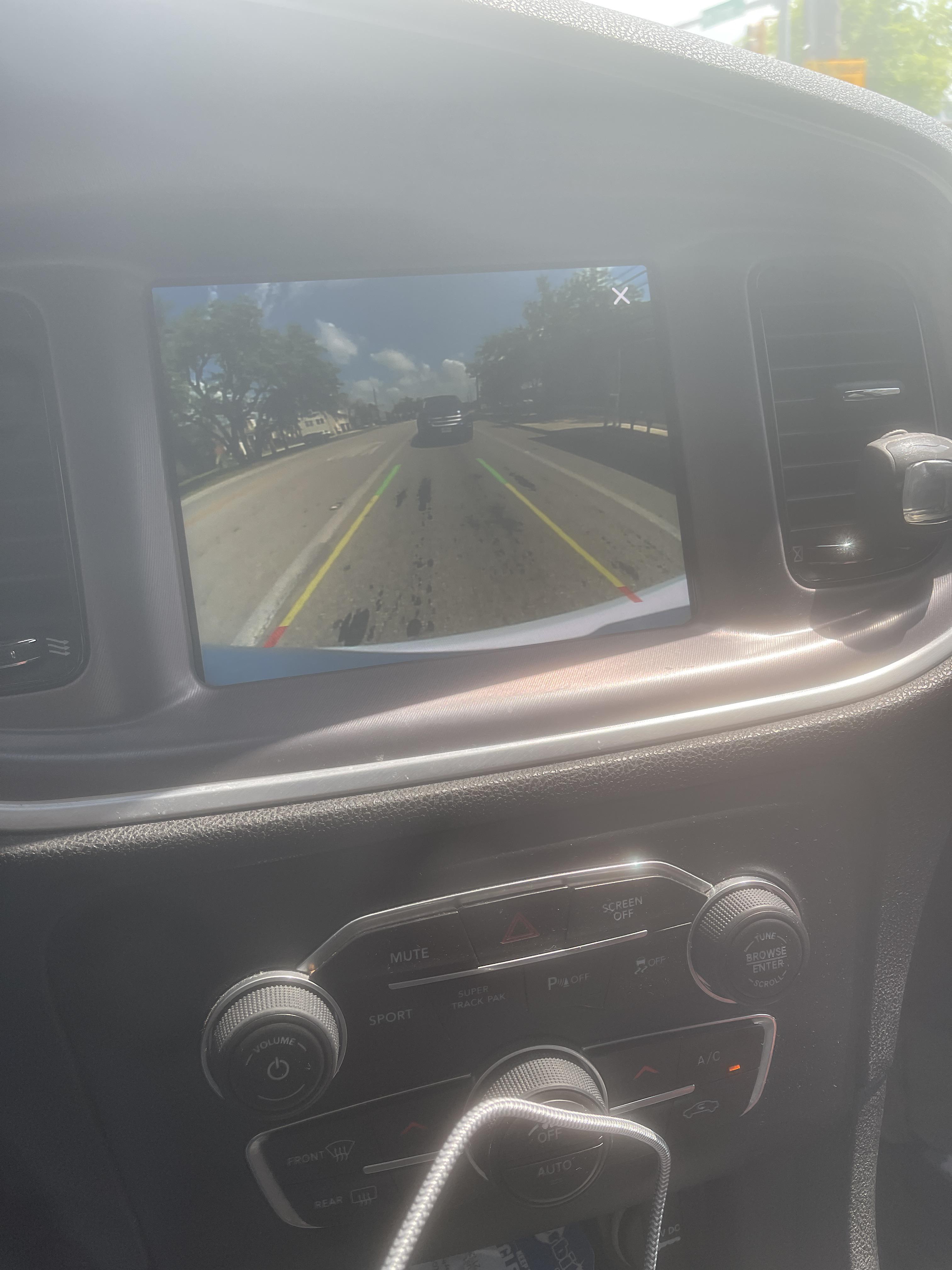 Anybody ever have this problem my rt 2019 back camera won’t turn off