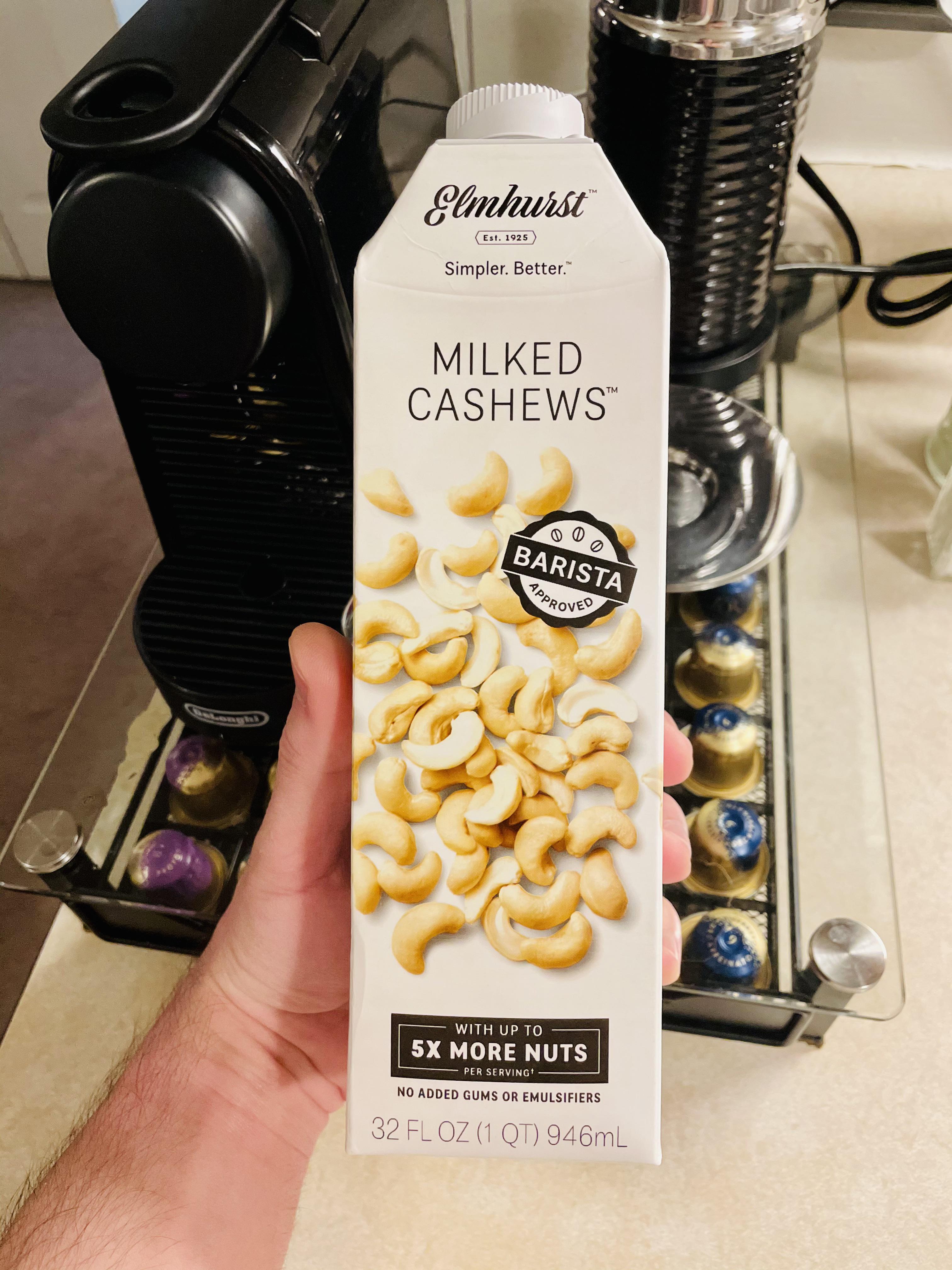 My favorite nondairy milk for my coffee so far, seriously good!! r