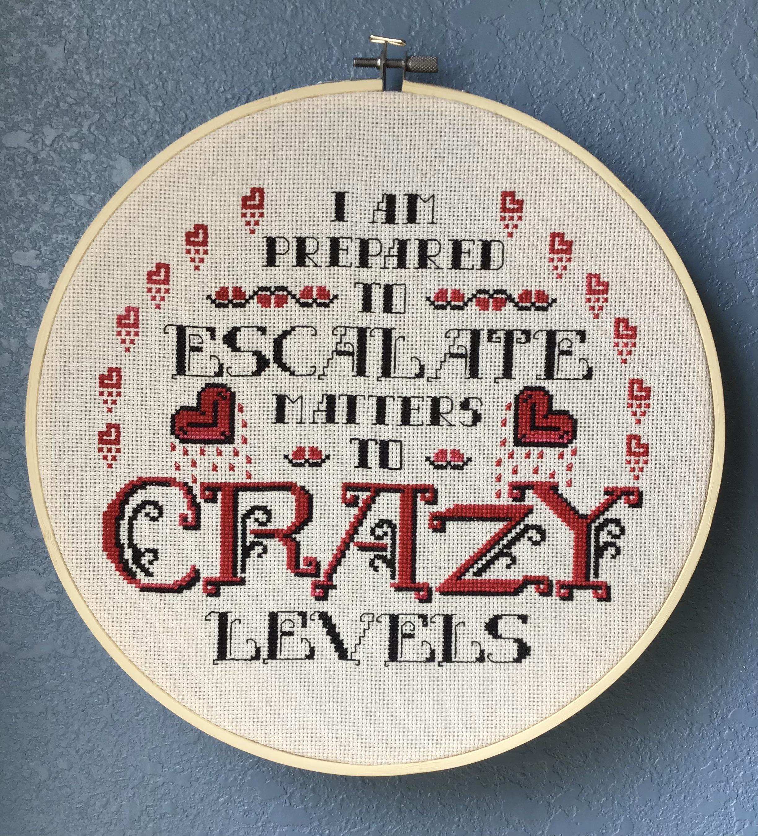 I cannot stop stitching quotes from the Queen r/WhatWeDointheShadows