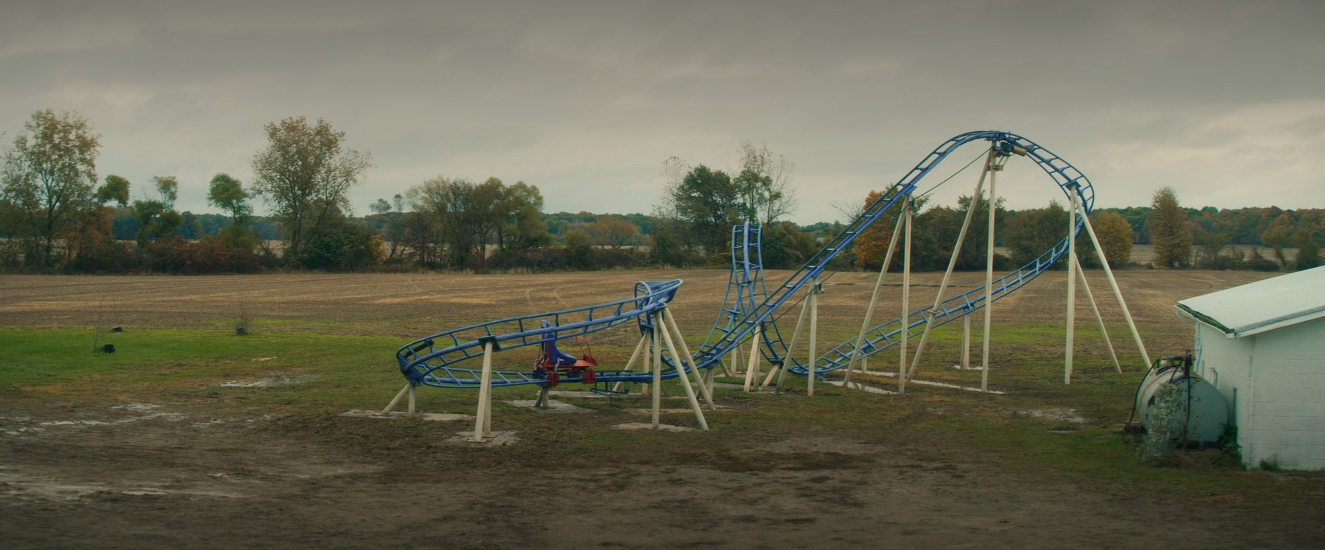 The Blue Flash featured in "All the Bright Places" r/rollercoasters
