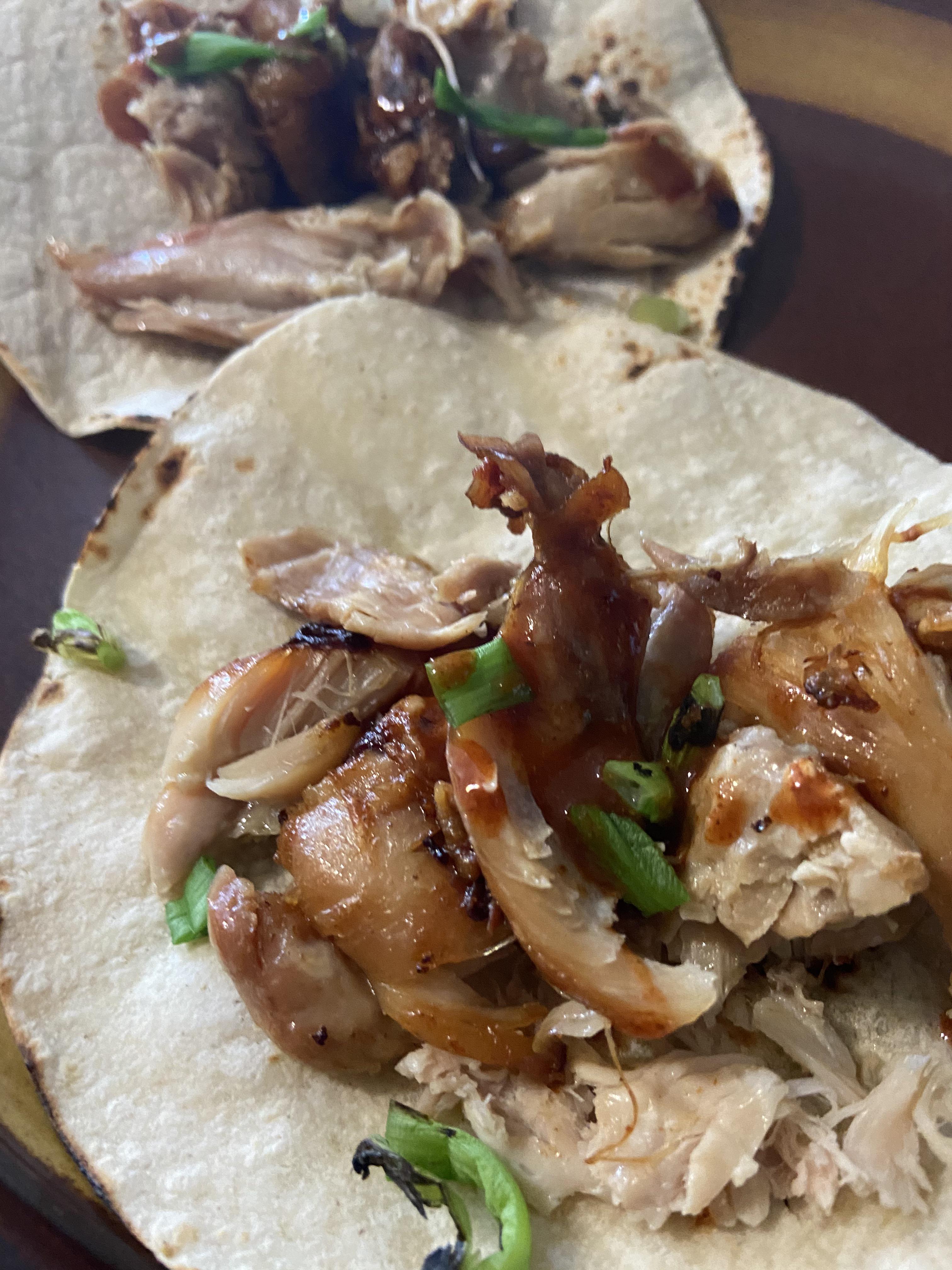 Pollo Asado tacos r/FoodPorn