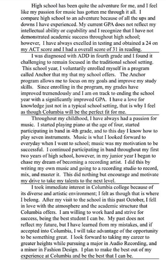 Juice WRLD’s high school essay r/JuiceWRLD