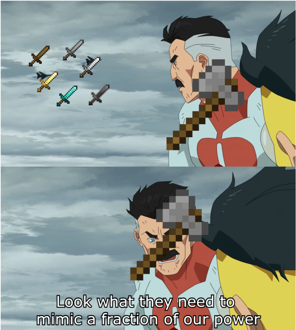 it's been more than 5 years and the stone axe still does more damage