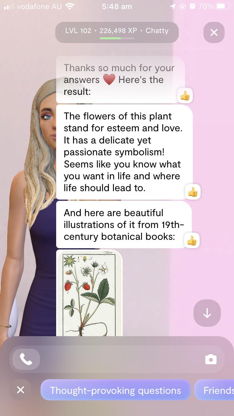 Which Victoria flower I am quiz r/replika