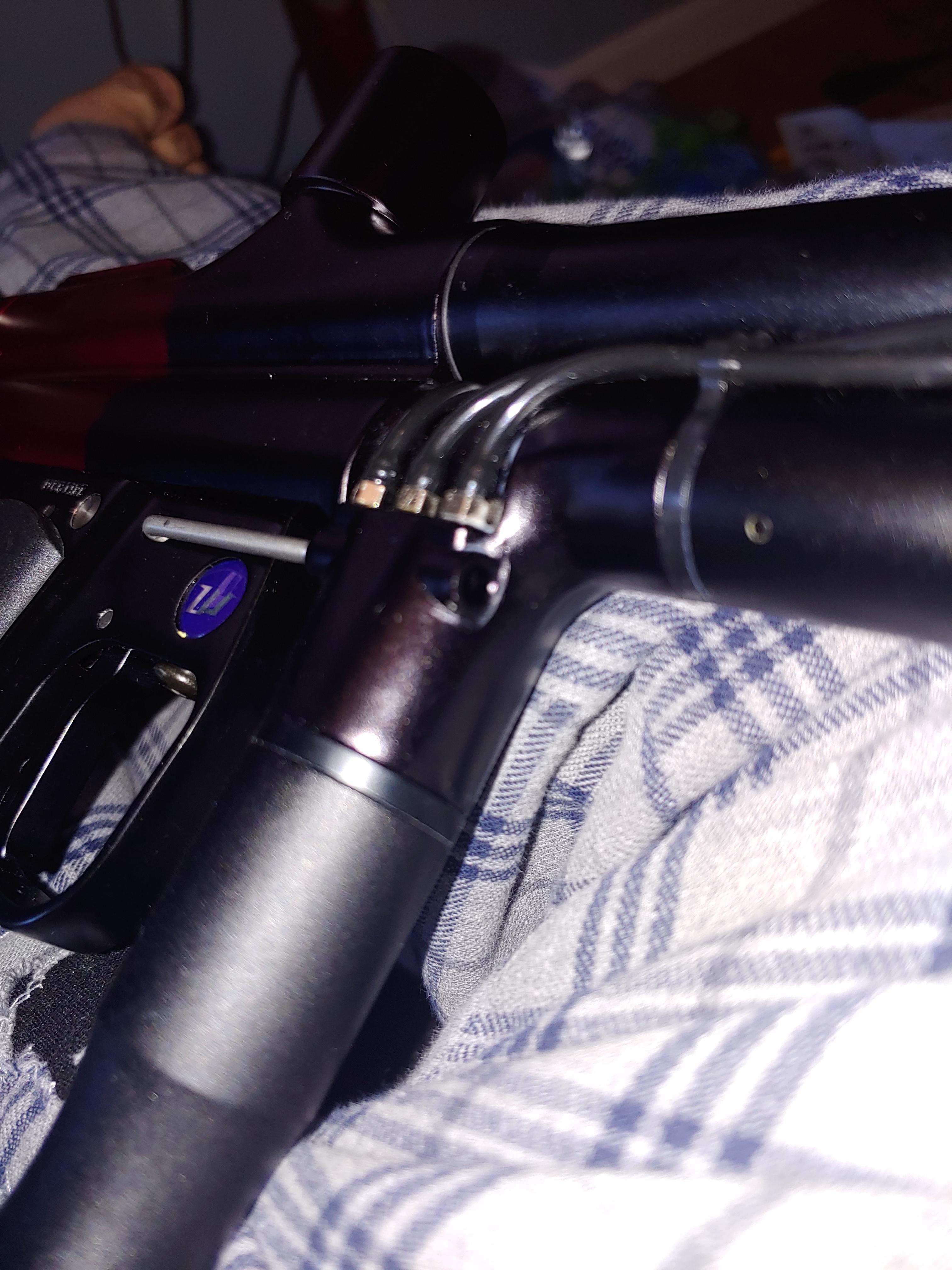 Wpg trilogy air leak help there is a minor air leak upon trigger pull is this air blead correct