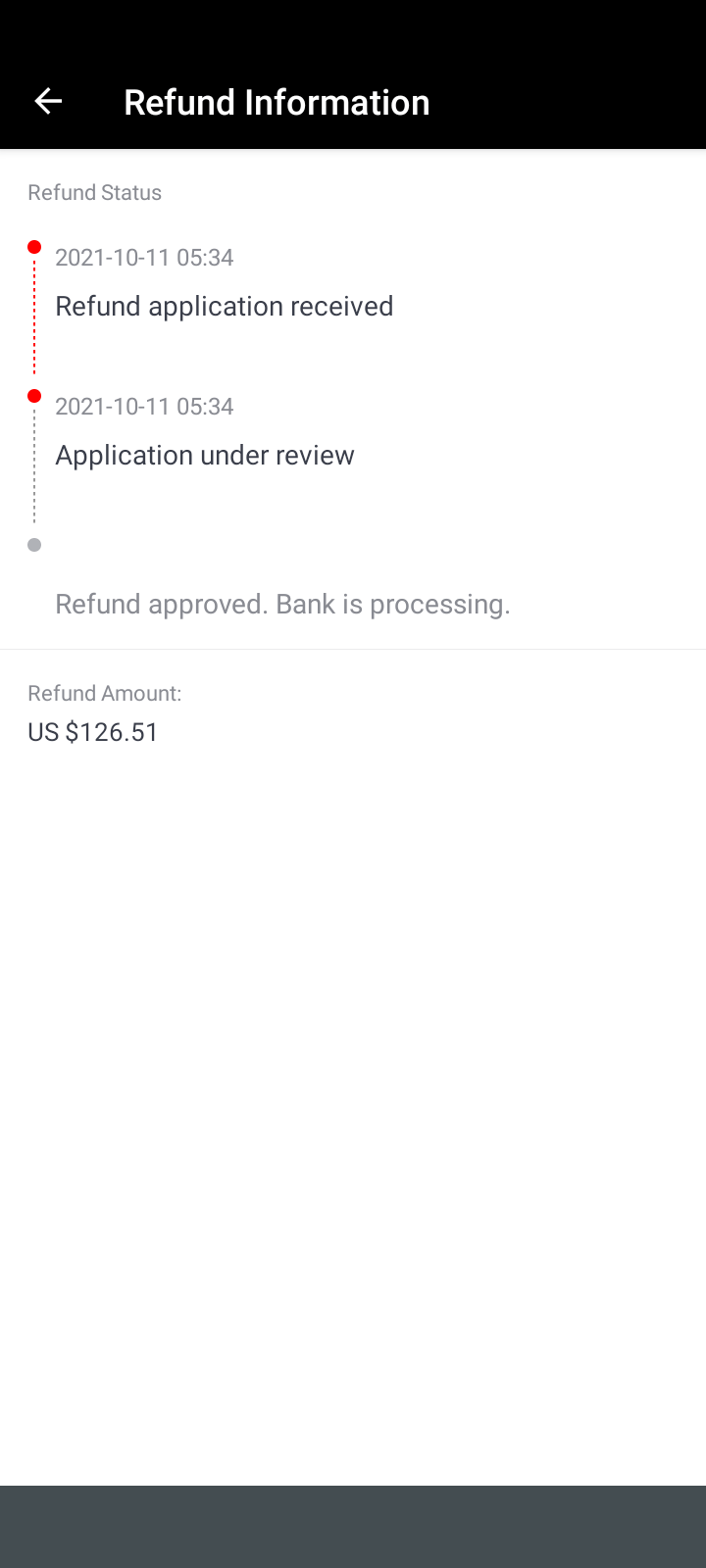 I have been waiting for this refund since October. Has been approved
