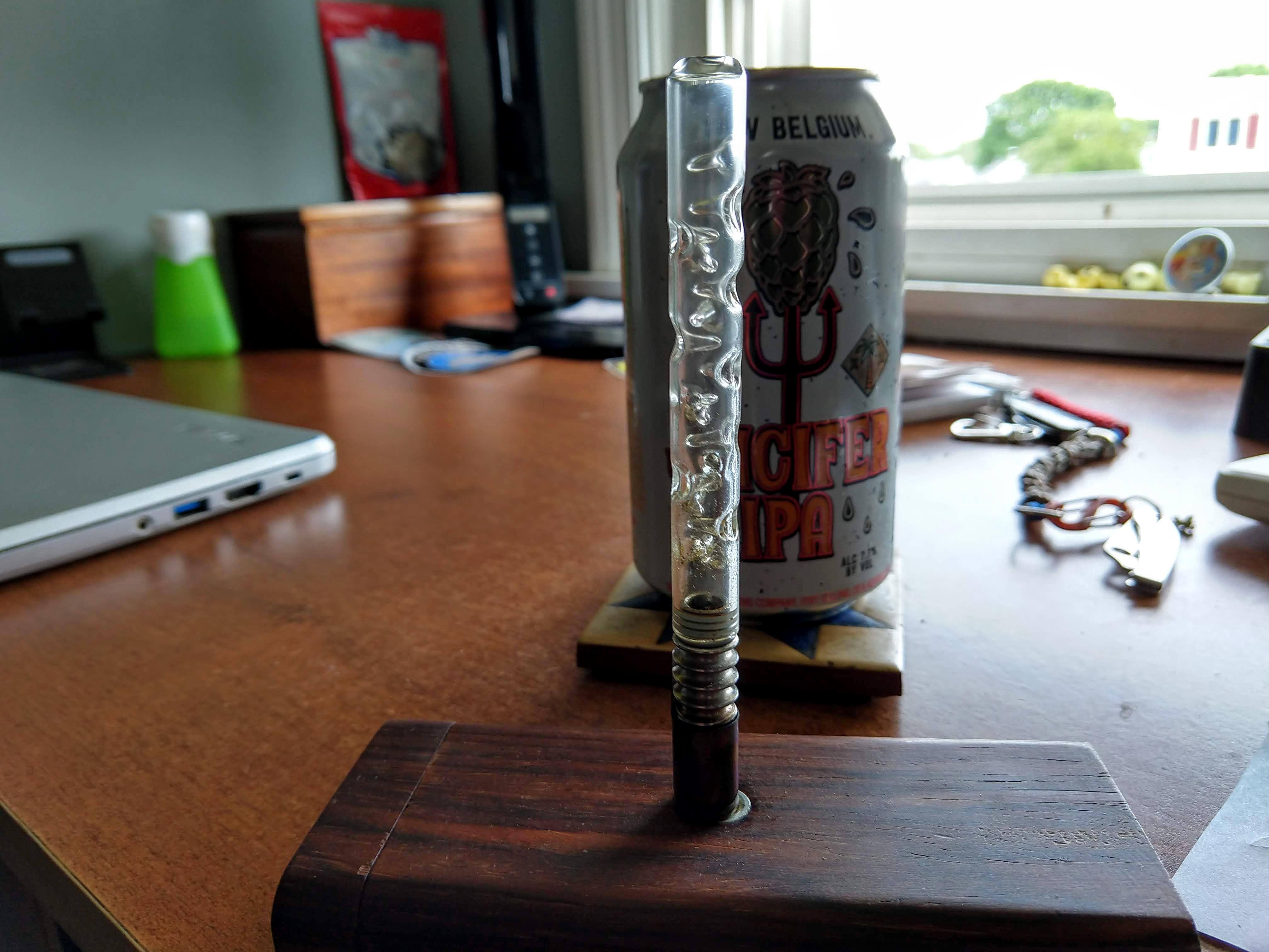 Enjoying my new charlie glass stem. r/Dynavap