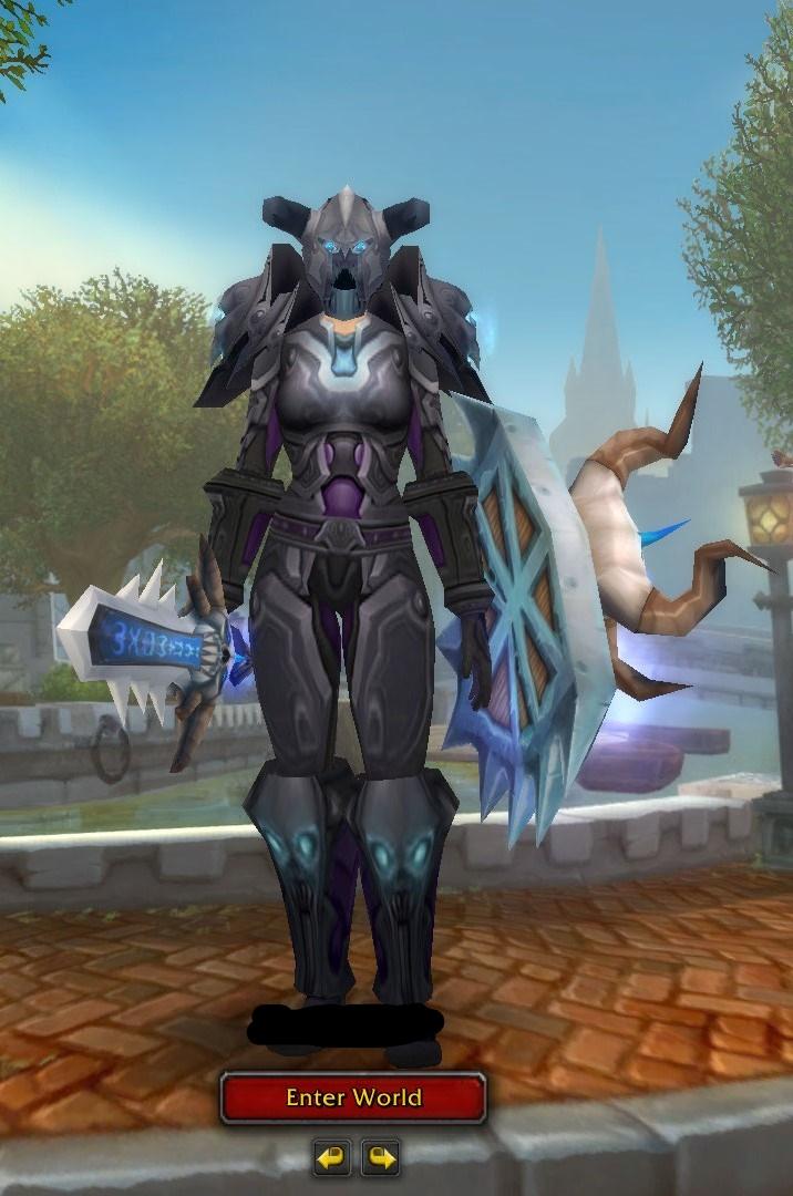 Finally Finished Warrior Tier 3! r/Transmogrification