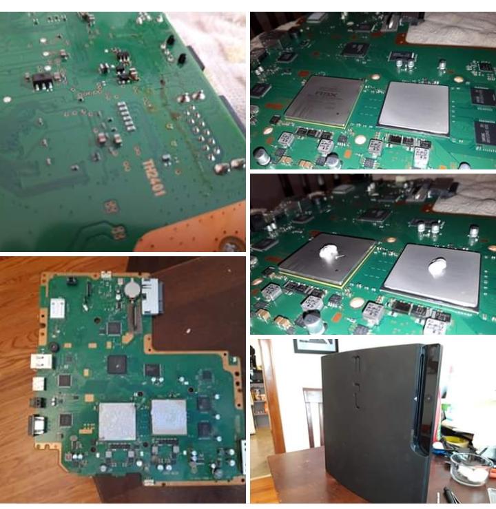 PS3 Slim was running hot & freezing. Went to clean out and replace