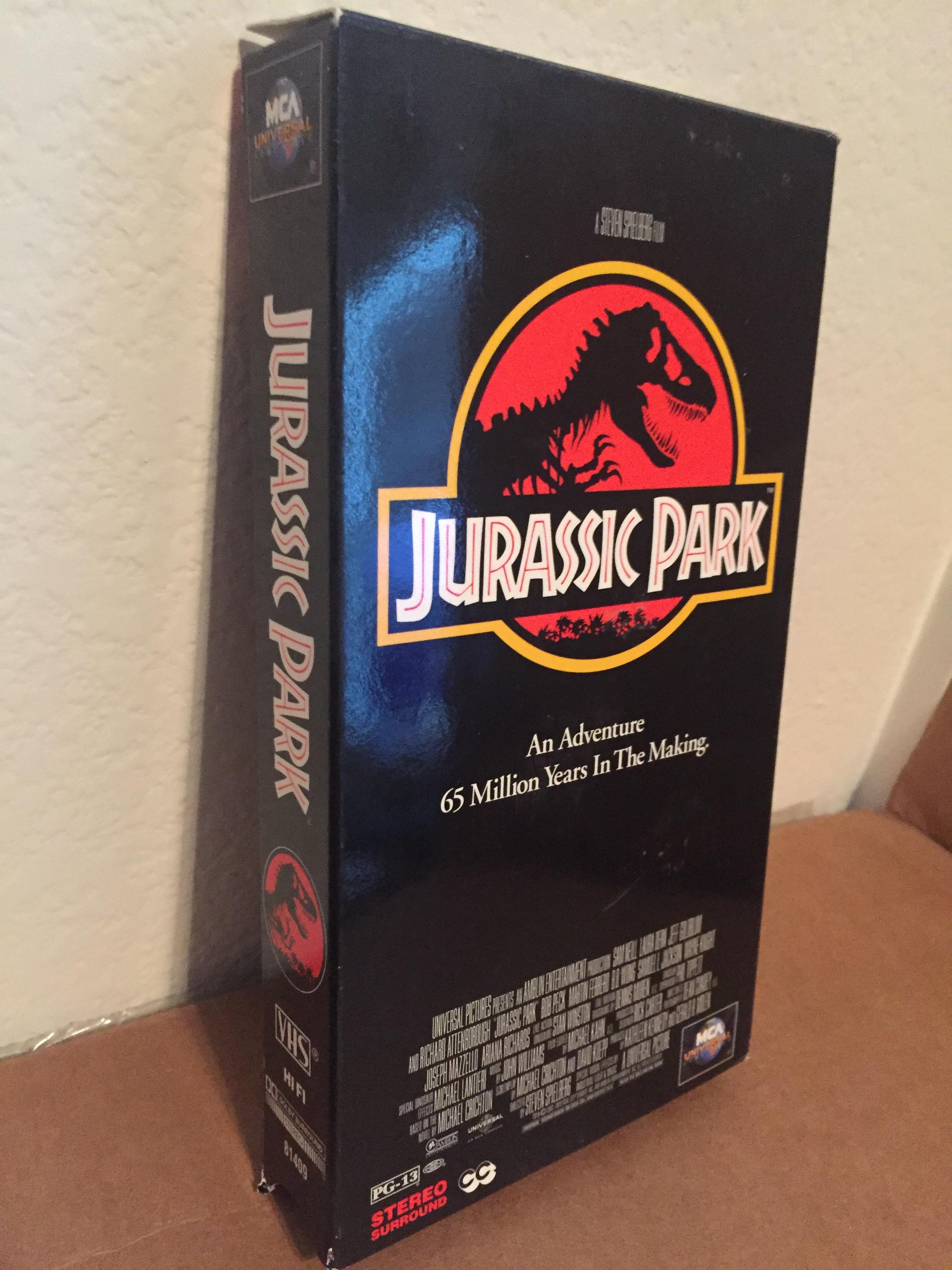 Jurassic Park VHS r/nostalgia