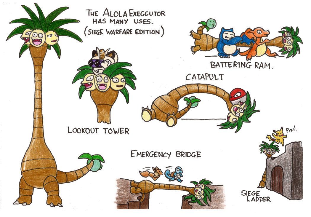 Uses for the Alola Exeggutor r/pokememes