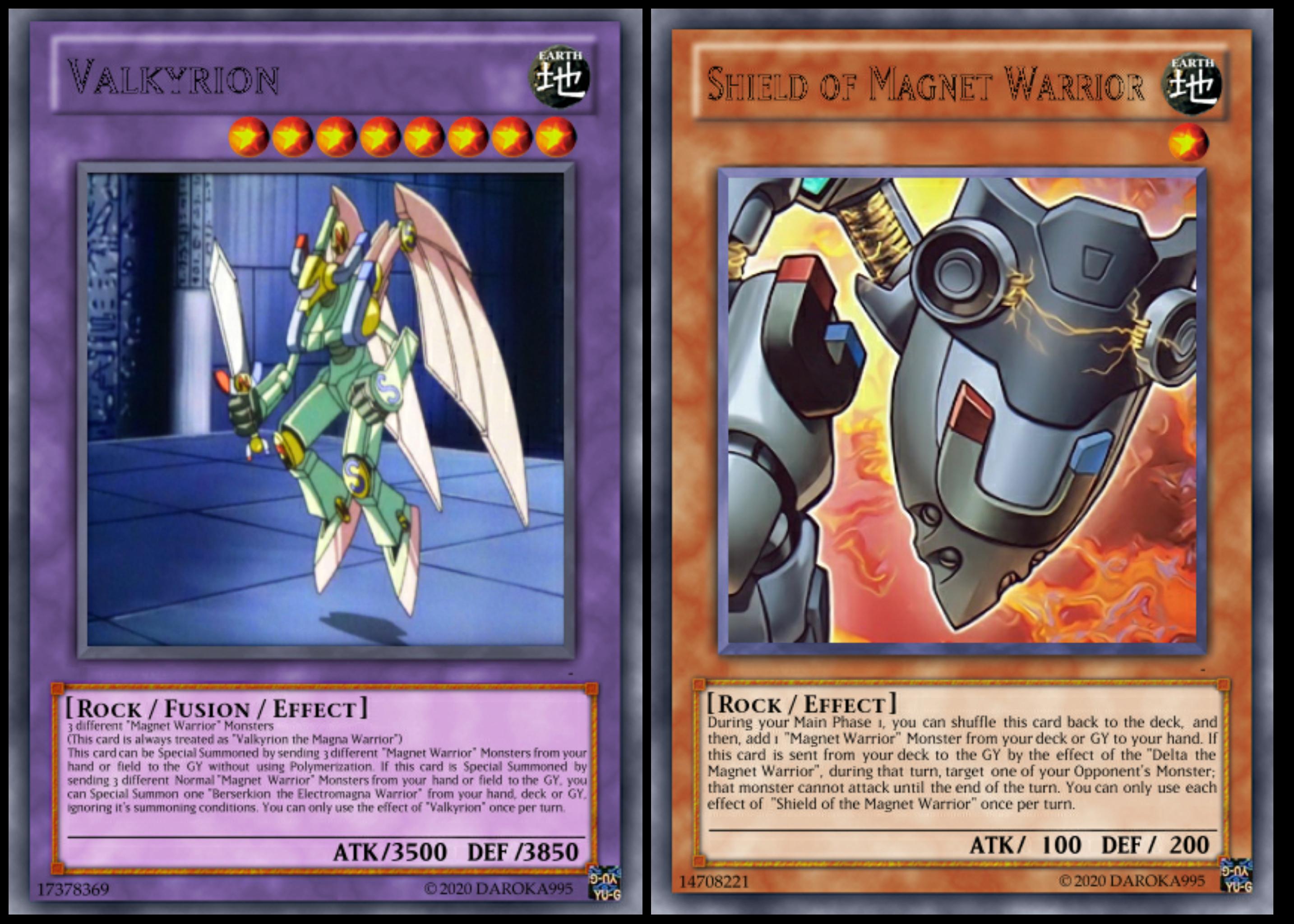[Custom cards] 2 ideas for Warrior r/yugioh