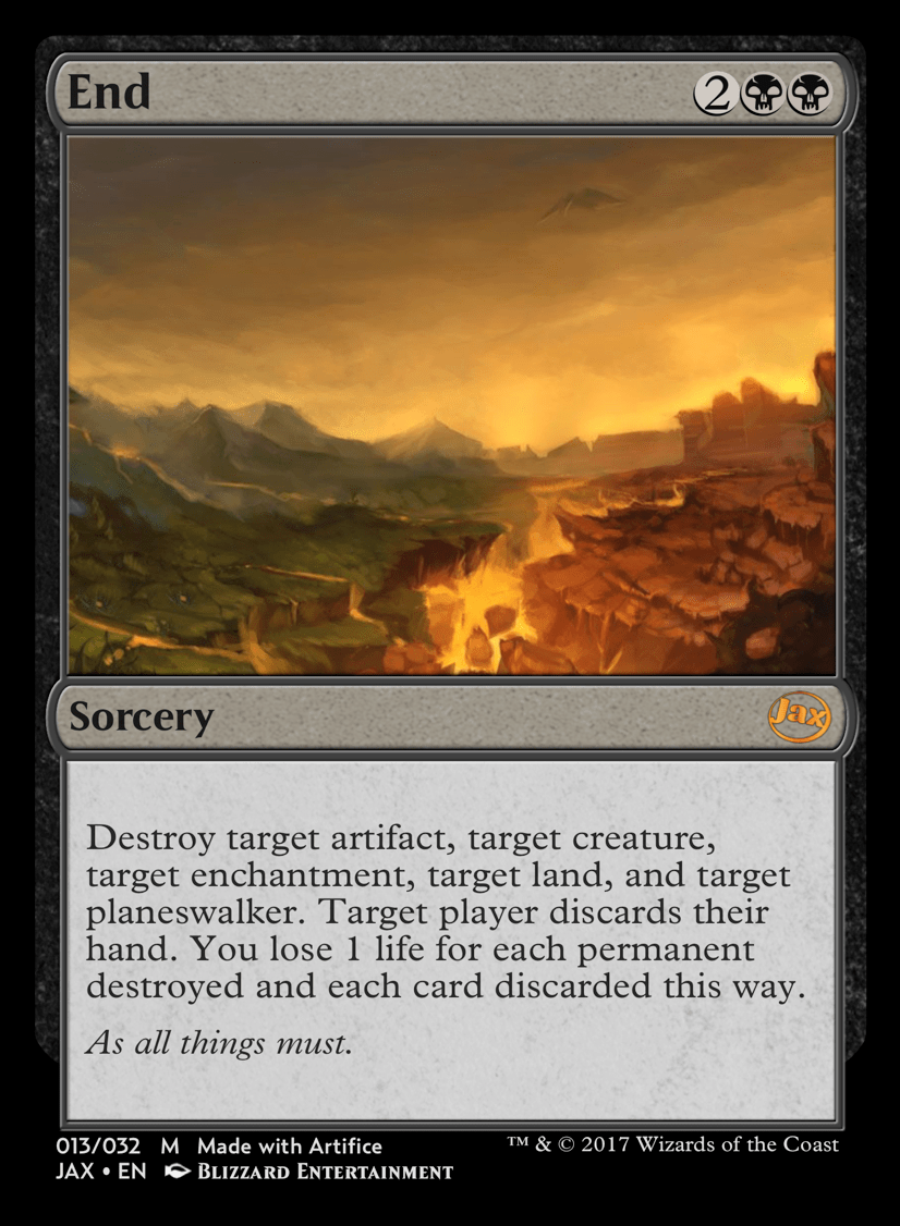 The End of One of Each Permanent Type (End) custommagic