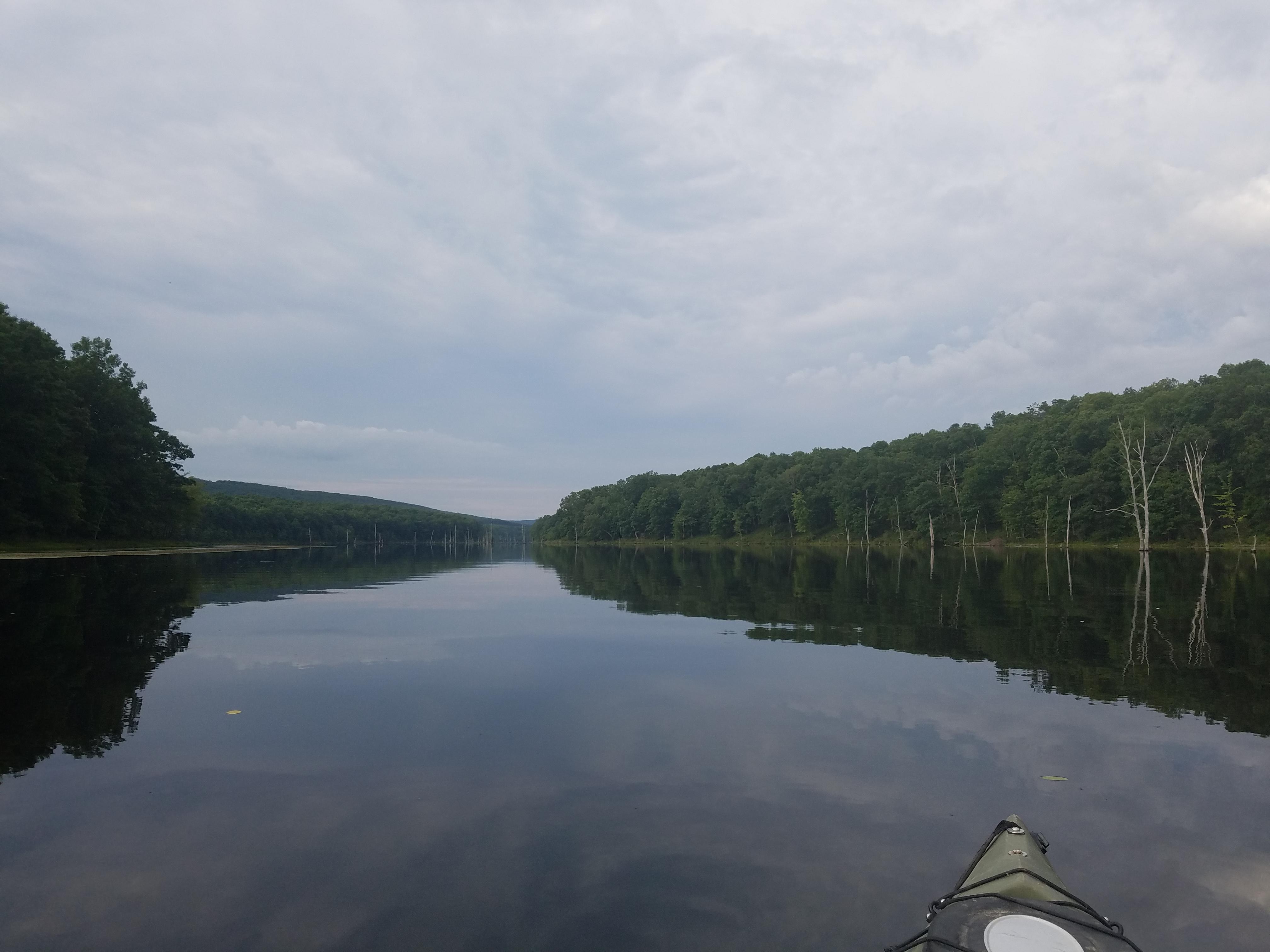 Sleepy creek lake. WV r/Kayaking