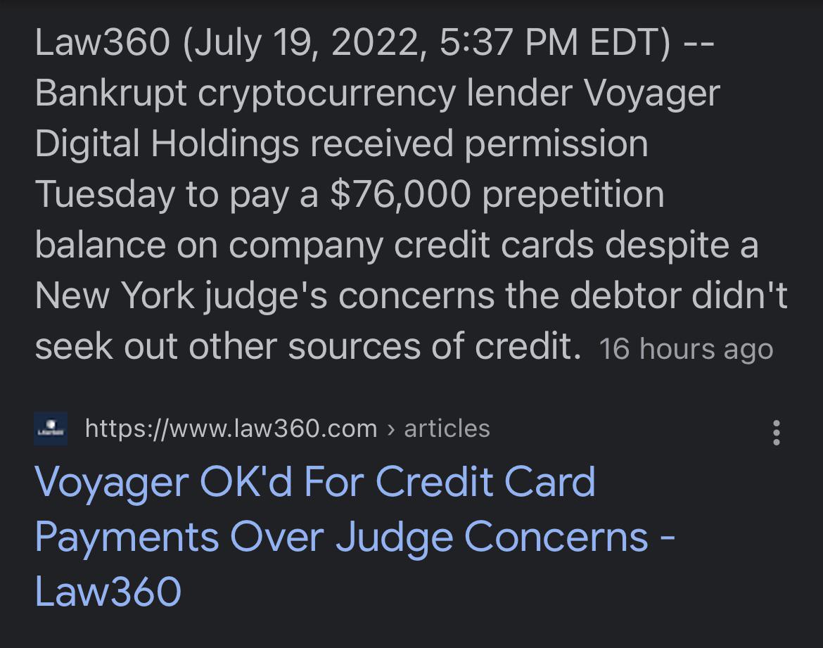 213 best r/voyagerexchange images on Pholder 445M holdback from FTX